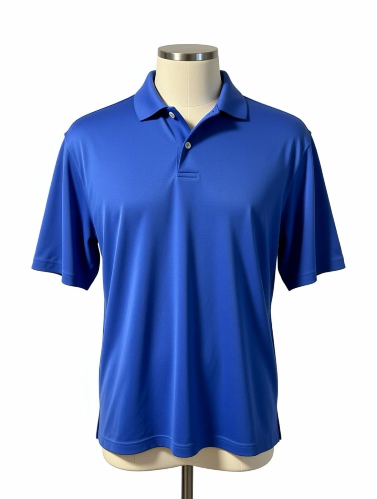 Other Cypress Club Performance Blue Polo Shirt Size L Size US L / EU 52-54 / 3 - 1 Thumbnail