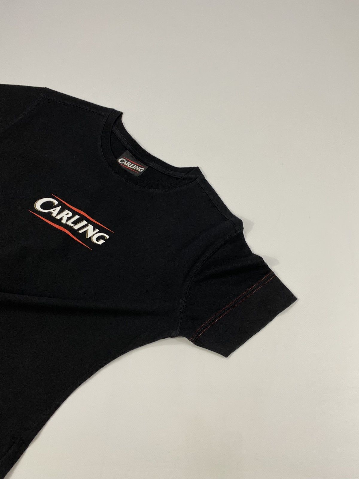 Vintage Y2K Carling Beer Official T-shirt Size L / US 10 / IT 46 - 4 Thumbnail
