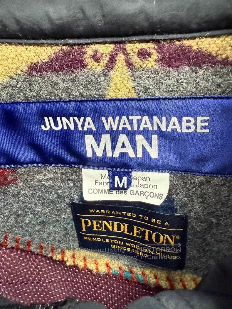 Junya Watanabe Junya Watanabe Ethnic-style silver-buttoned windbreaker ja Size US M / EU 48-50 / 2 - 5 Thumbnail
