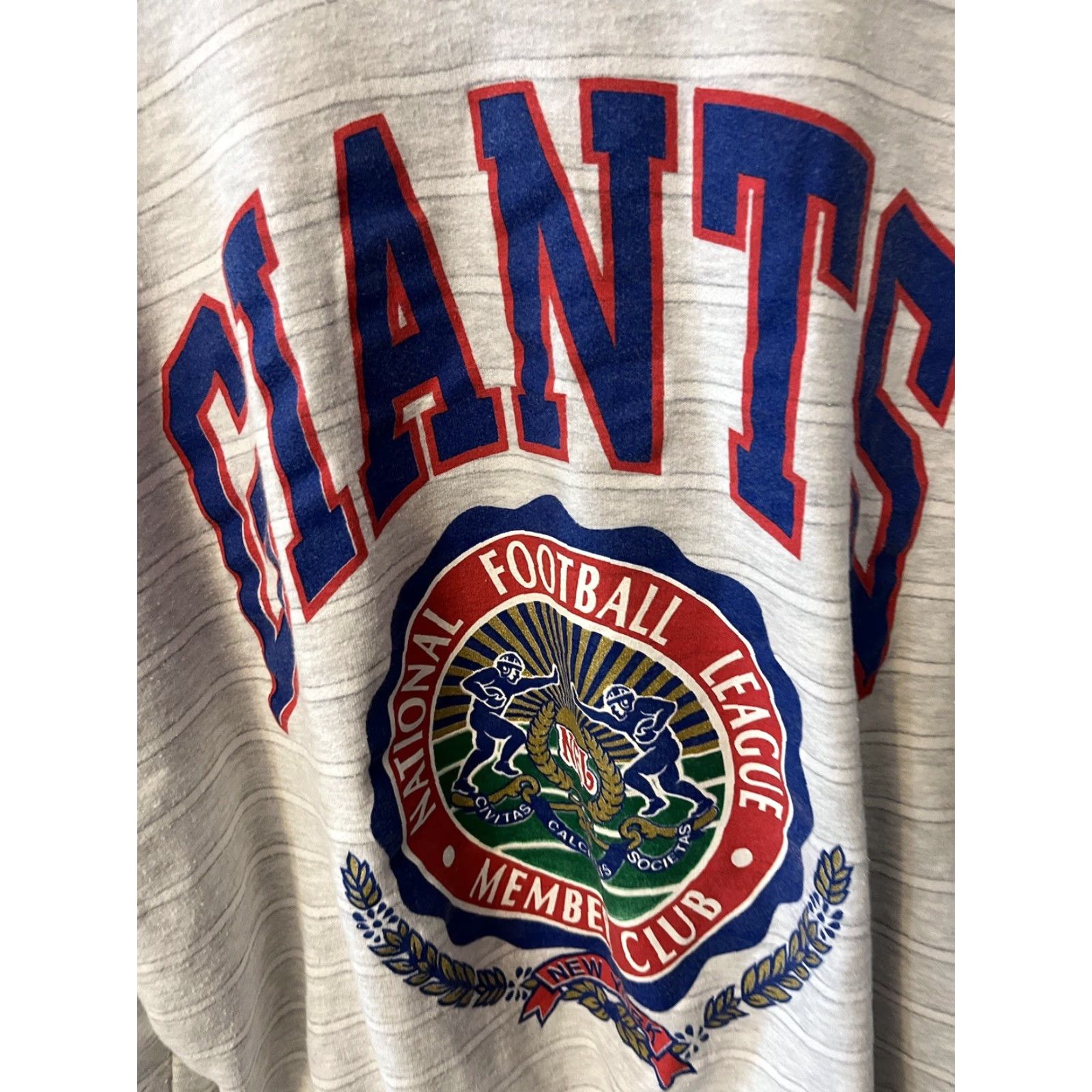 Nutmeg VINTAGE Nutmeg 90s New York Giants Crewneck Sweatshirt Men XL Gray Size US XL / EU 56 / 4 - 2 Thumbnail