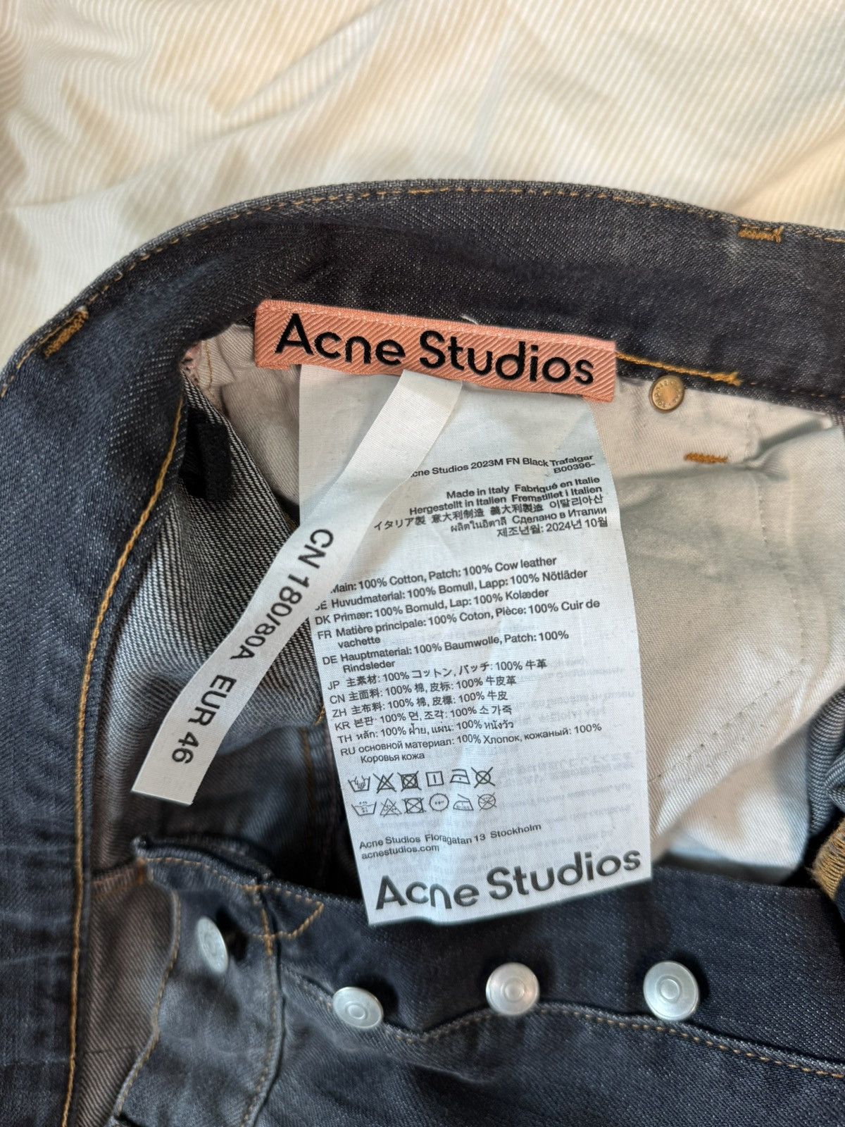 Acne Studios ACNE STUDIO SUPER BAGGY FIT JEANS - 2023M Size US 31 - 3 Thumbnail