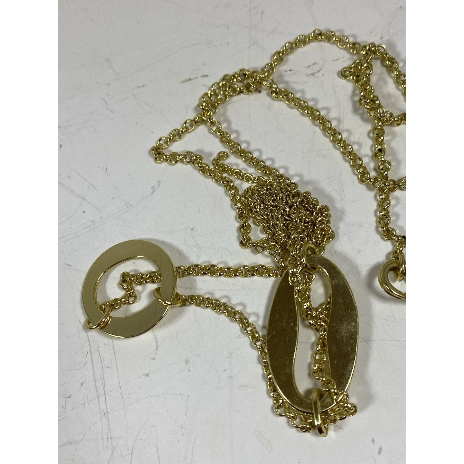 Other 1AR Unoaerre Long Gold Toned Chain Necklace Size ONE SIZE - 9 Thumbnail