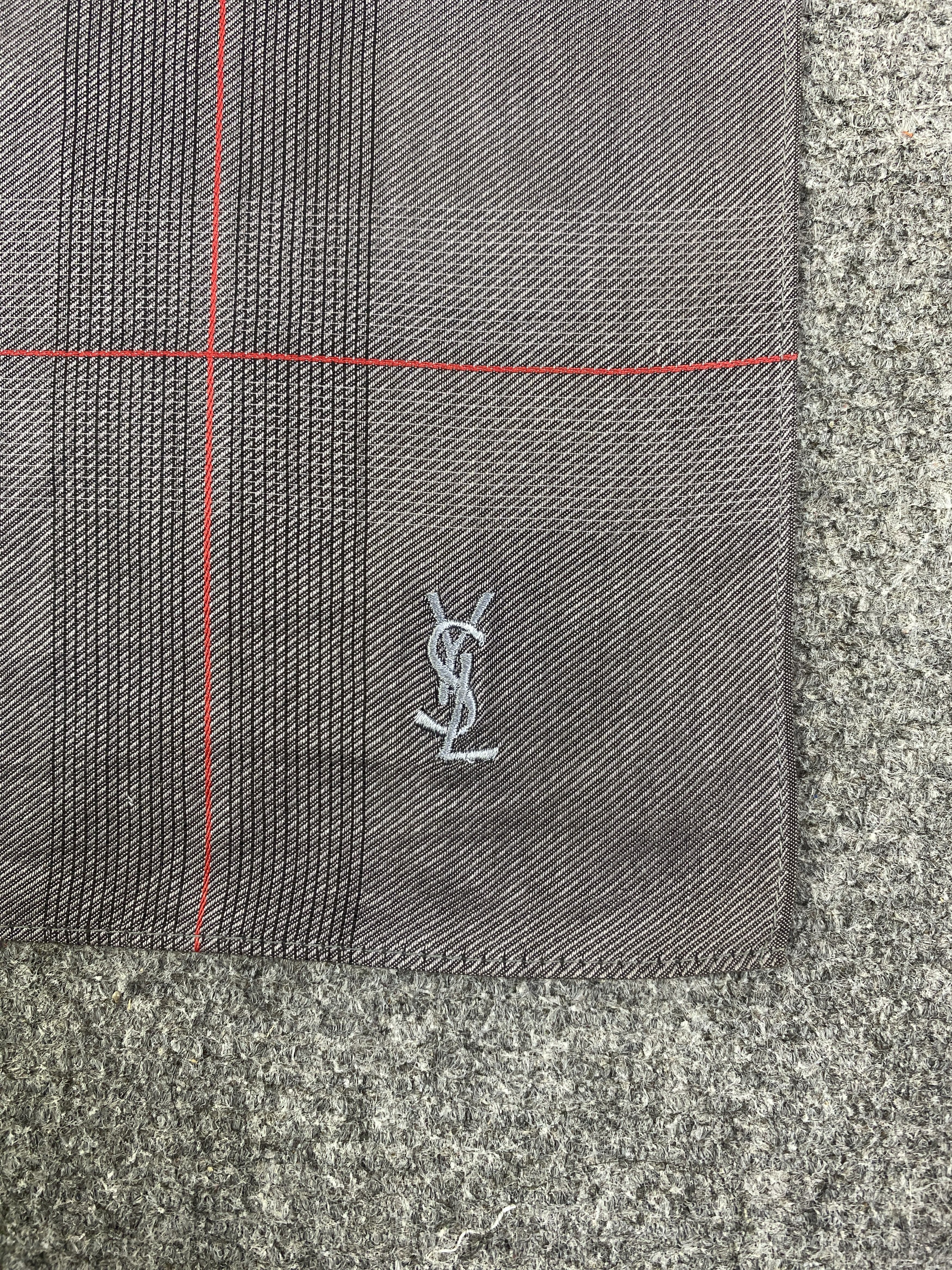 Yves Saint Laurent Yves Saint Laurent Handkerchief / Neckerchief KT0050 Size ONE SIZE - 5 Thumbnail