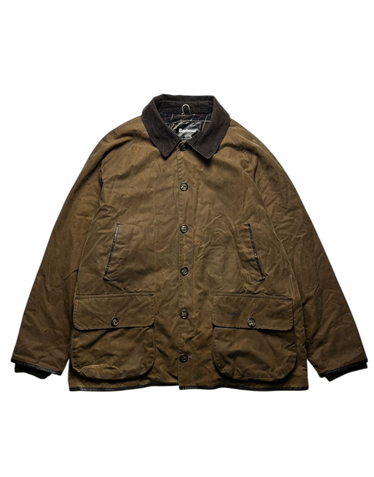 Barbour Barbour A186 Beauchamp Waxed Jacket Size US L / EU 52-54 / 3 - 1 Thumbnail