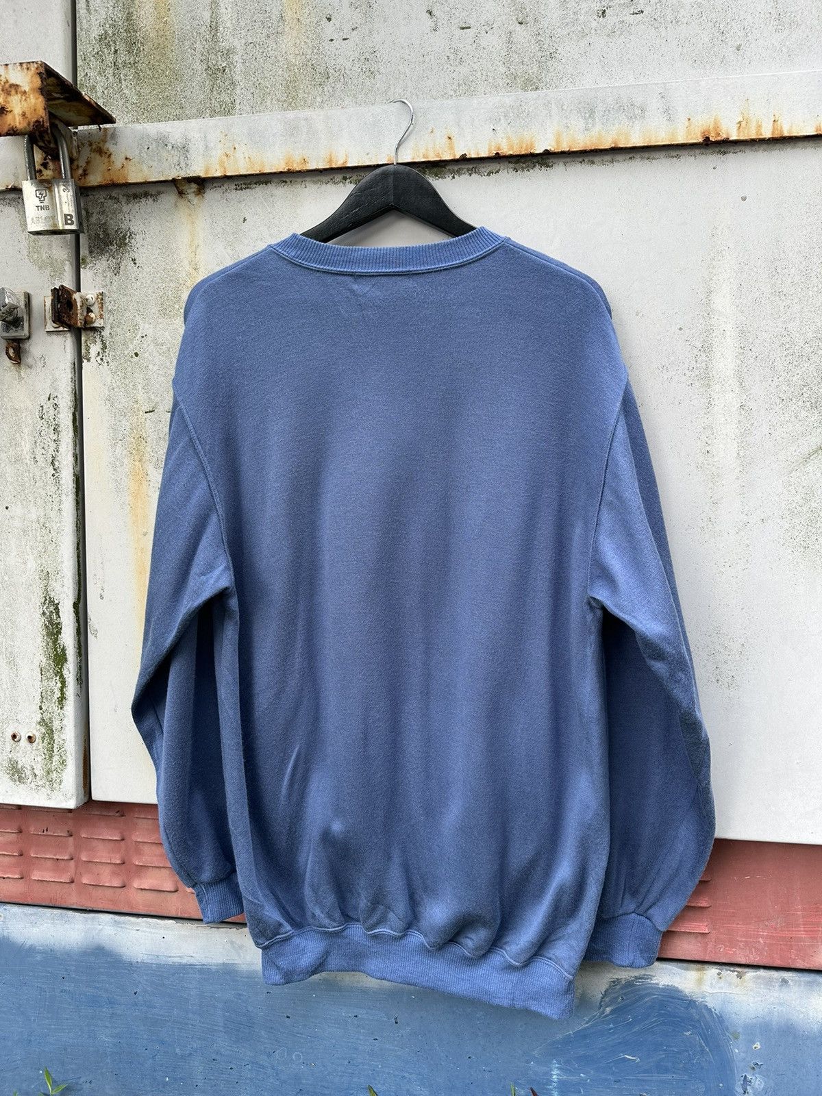 Pierre Balmain 👹Pierre Balmain Embroidery Logo Oversized Crewneck Size US XL / EU 56 / 4 - 7 Thumbnail