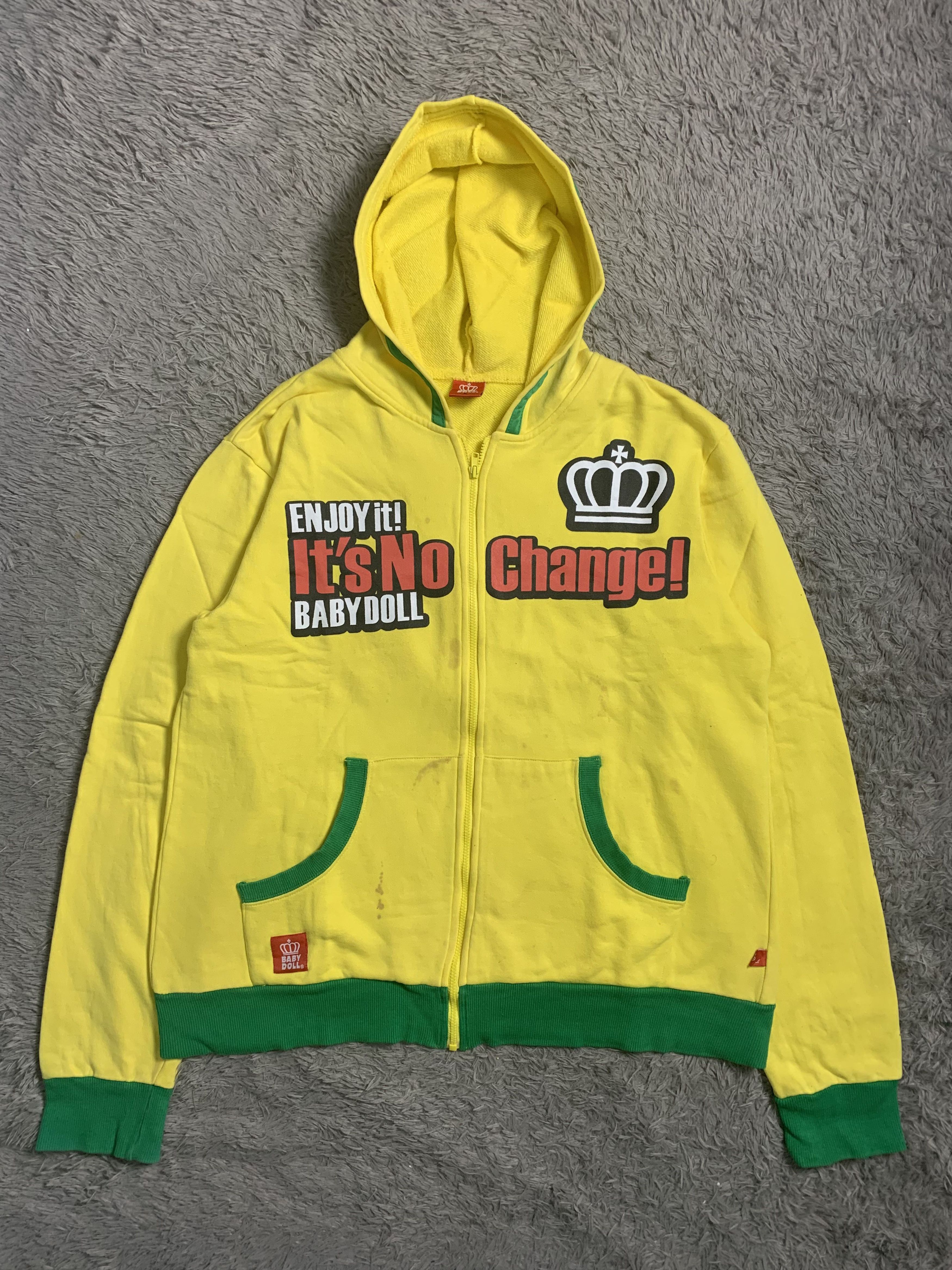 Japanese Brand Baby Doll Surf Style Poem Hoodie Size US L / EU 52-54 / 3 - 1 Thumbnail
