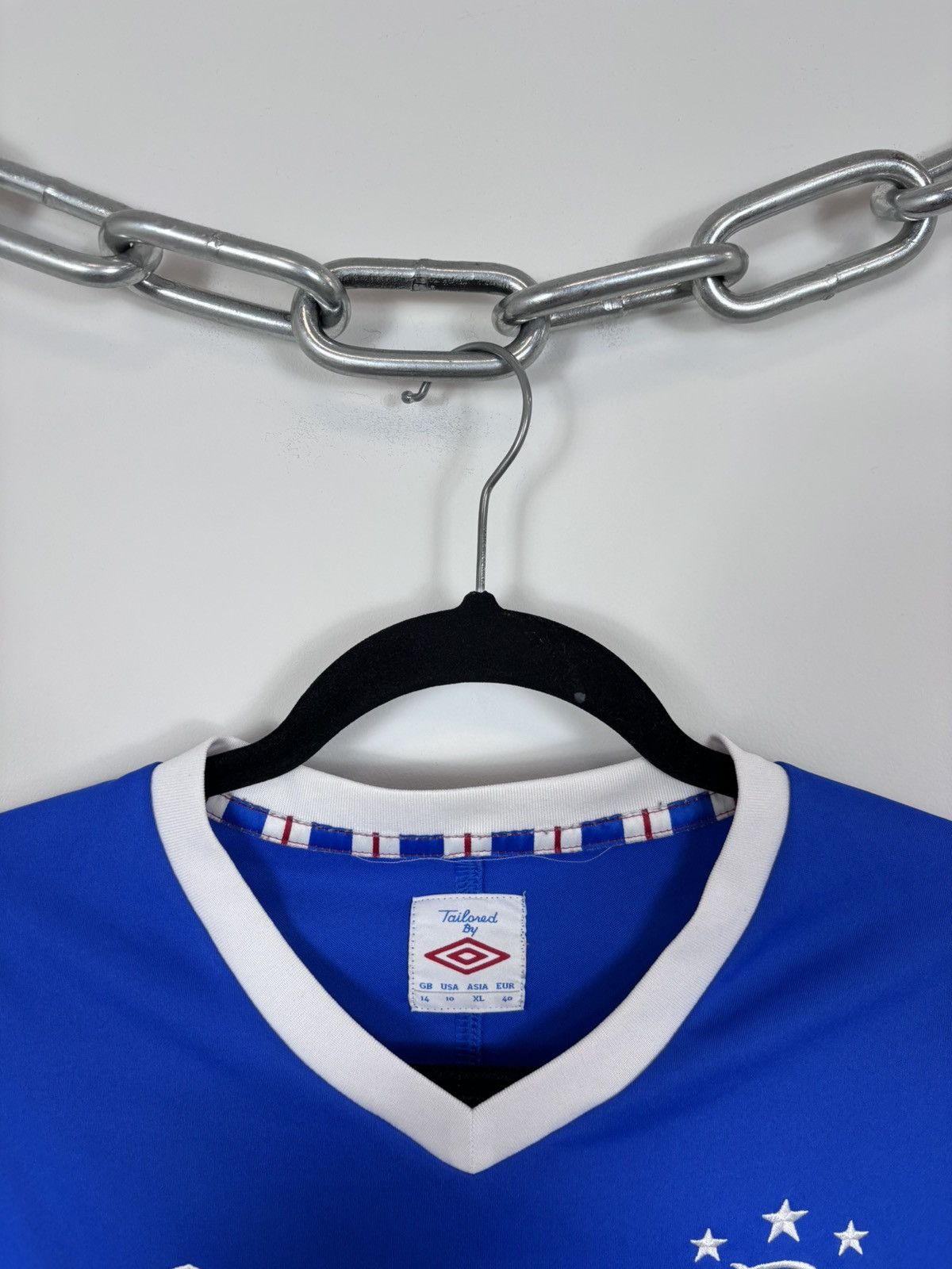 Umbro Umbro Rangers 2011/2012 Home Football Soccer Jersey Shirt Size L / US 10 / IT 46 - 4 Thumbnail
