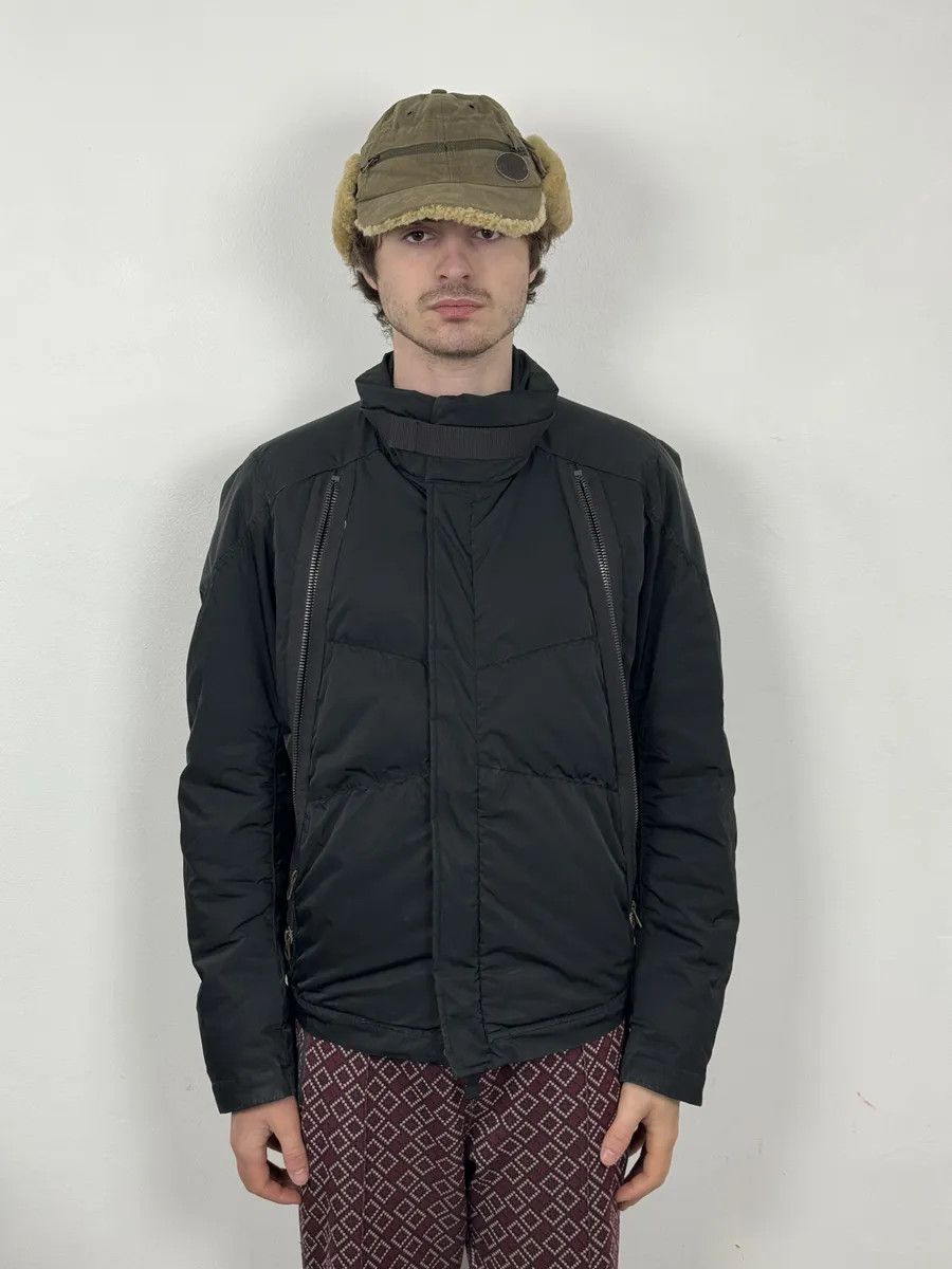 Marithe + Francois Girbaud AW2007 Marithé + François Girbaud Multi Zips Puffer Jacket Size US M / EU 48-50 / 2 - 4 Thumbnail