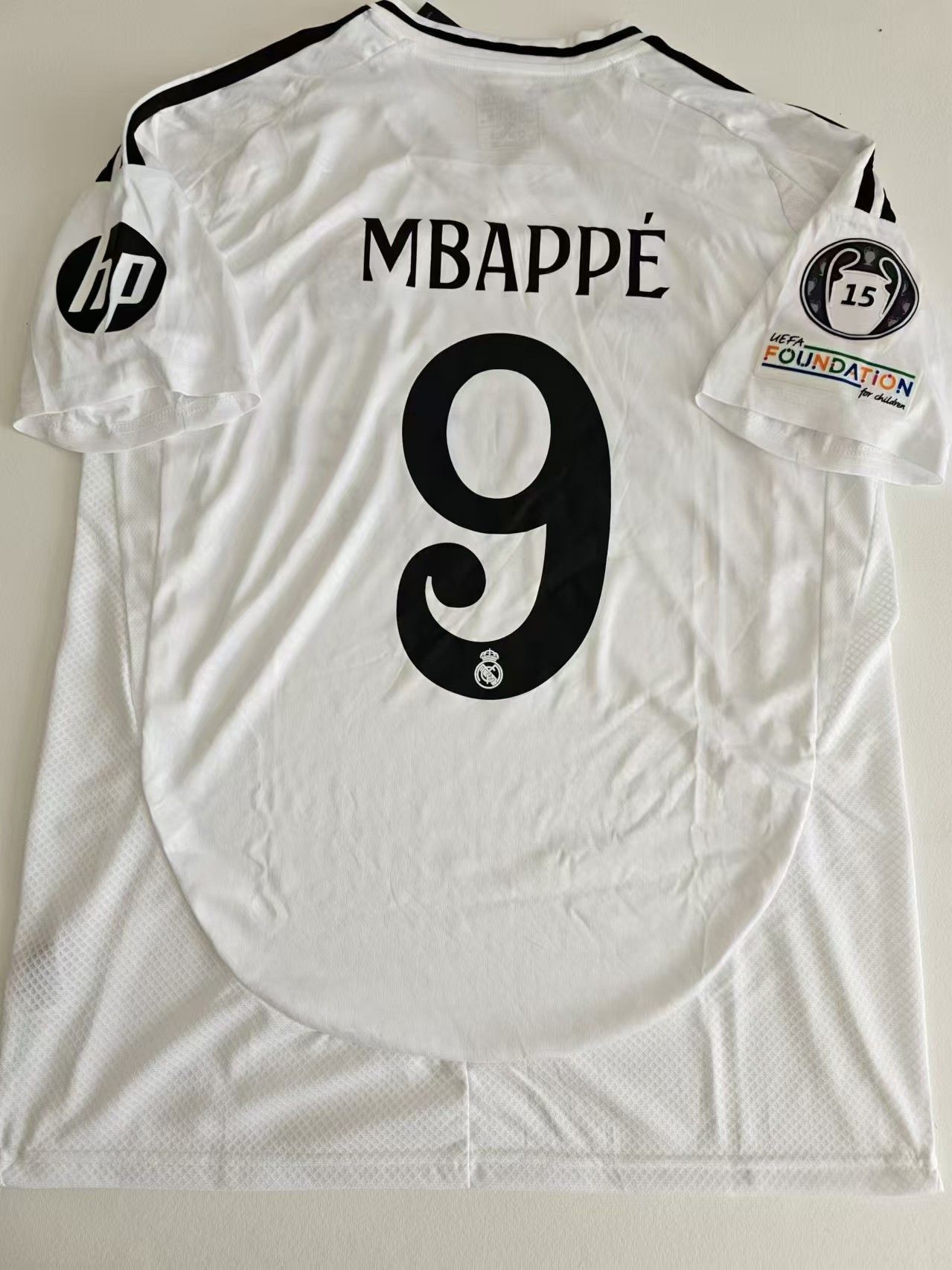 Real Madrid 2024 25 Real Madrid #9 Mbappé Jersey Home | Grailed