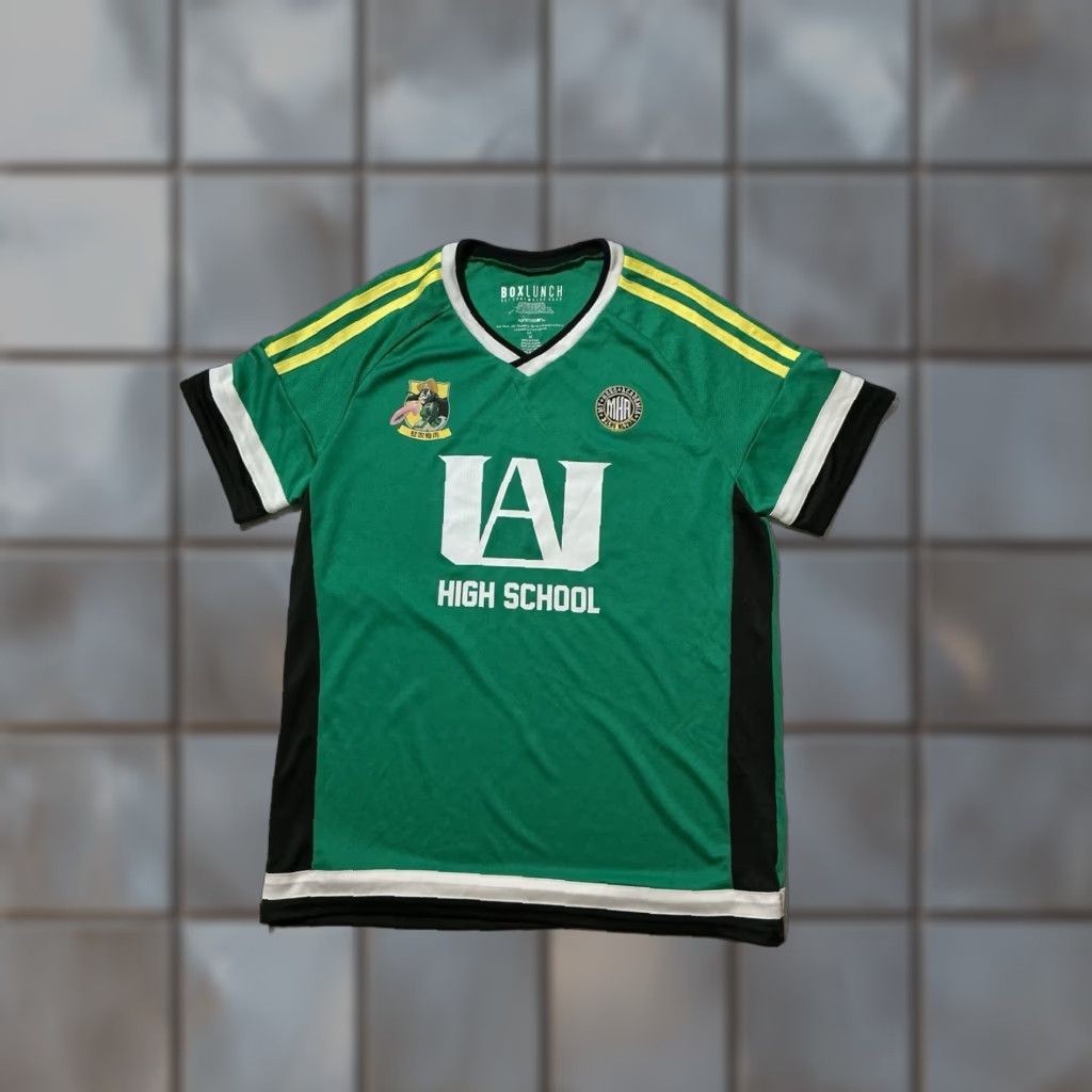 Vintage VINTAGE BoxLunch My Hero Academia Tsuyu Asui Frog Hero Manga Anime Soccer Jersey Sz. M Size US M / EU 48-50 / 2 - 1 Thumbnail