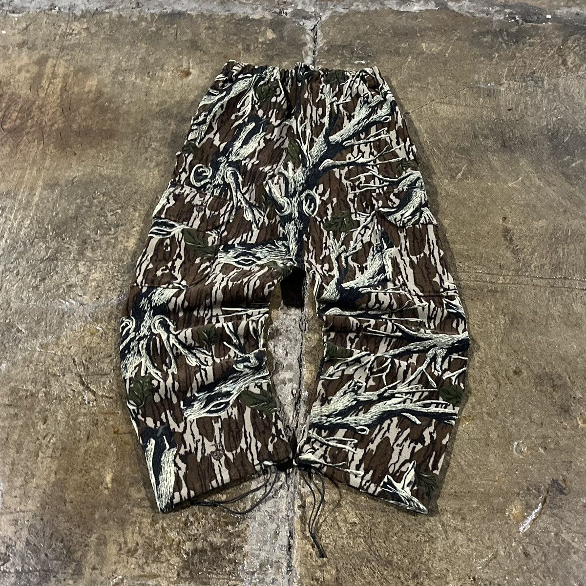 Carhartt × Vintage Crazy Vintage Camo Carhartt Style Skater Pants Grunge Y2K Size US 28 / EU 44 - 2 Thumbnail