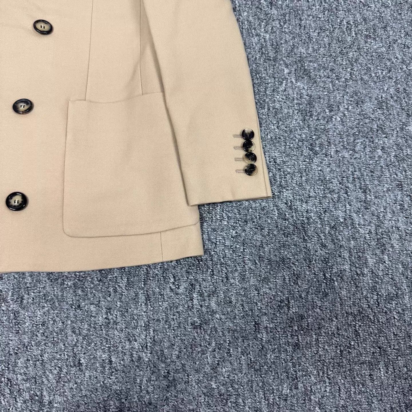 Saint Laurent Paris SLP Double-Breasted Smoking Jacket 34 99 New Size XS / US 0-2 / IT 36-38 - 4 Thumbnail