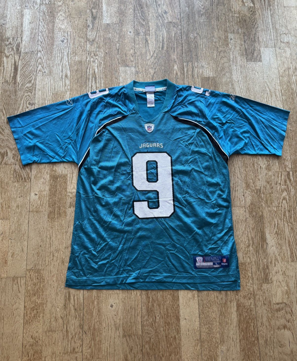 NFL RARE DAVID GARRARD NFL JACKSONVILLE JAGUARS JERSEY Size US L / EU 52-54 / 3 - 1 Thumbnail