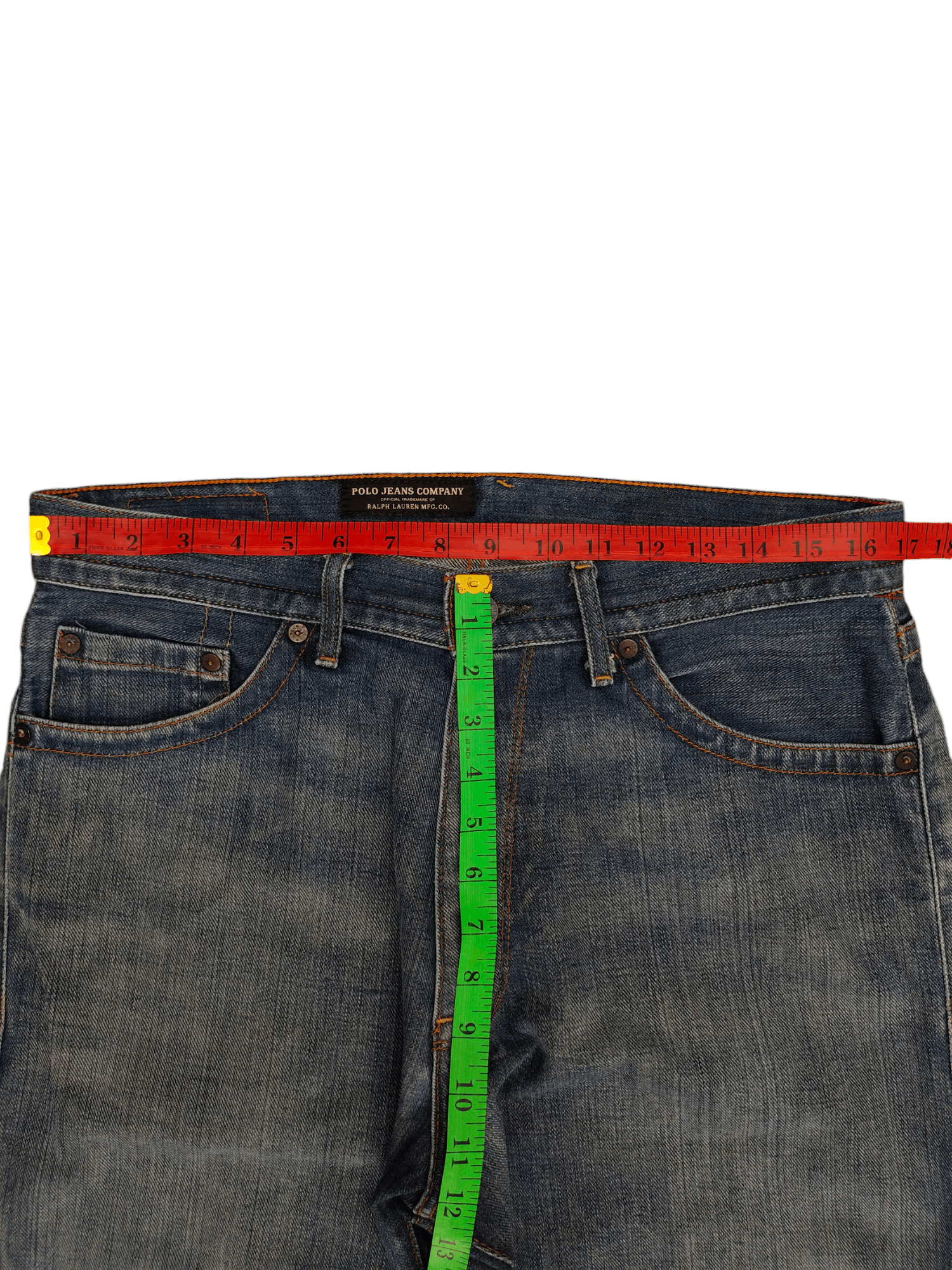 Polo Ralph Lauren Vintage Y2k Polo Ralph Lauren RL67 Five Pocket Denim Jeans Size US 33 - 8 Thumbnail