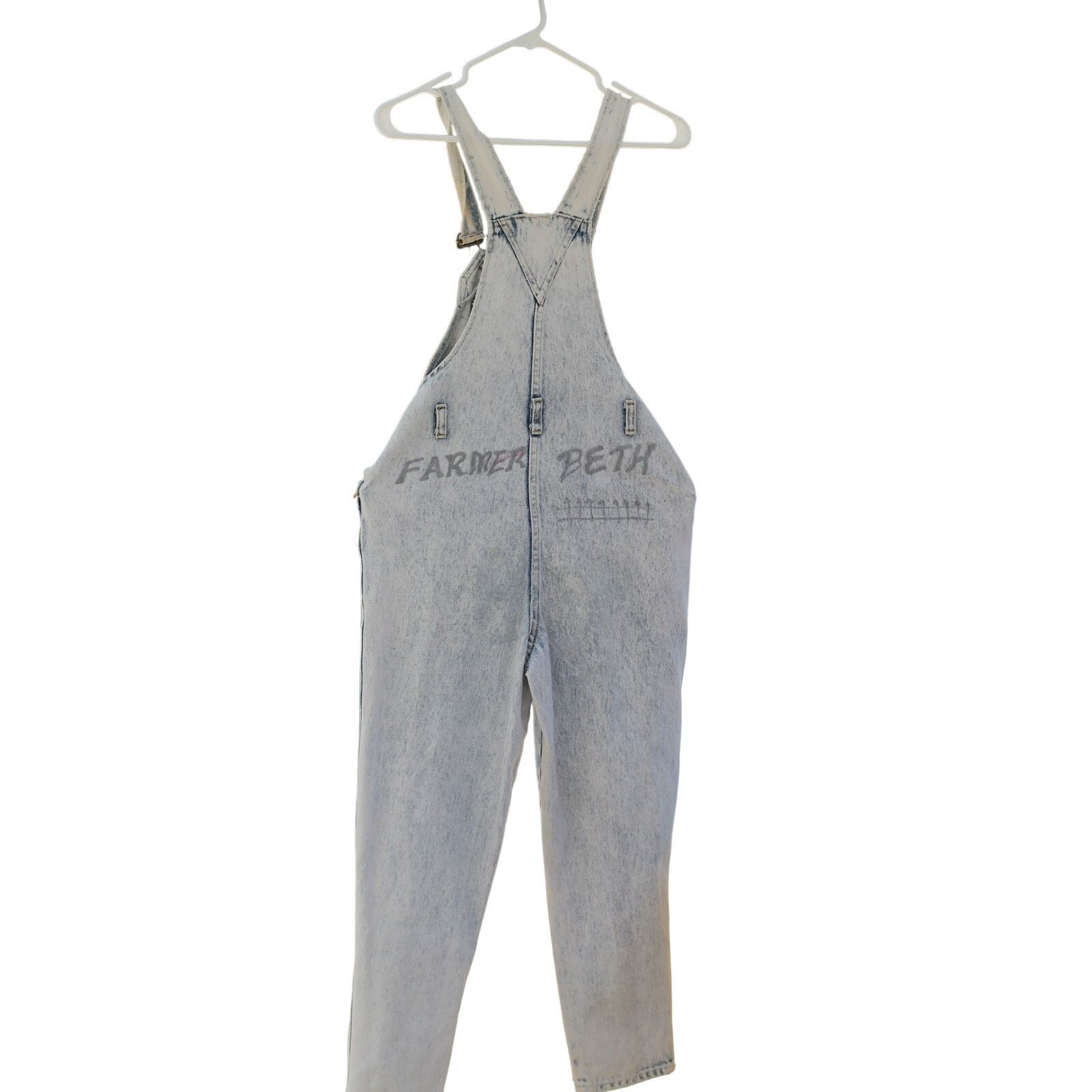 Other Unique Vintage 2000 Graffiti Painted Overalls - Size S Size 26" / US 2 / IT 38 - 2 Thumbnail