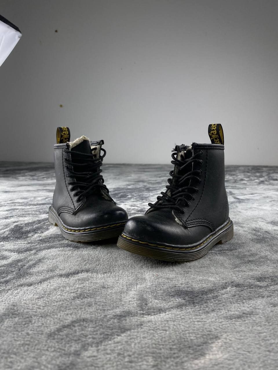 Dr. Martens Dr Martens Junior 1460 Softy T Leather Boots Size 24 Black Size US 5 / EU 37 - 1 Thumbnail