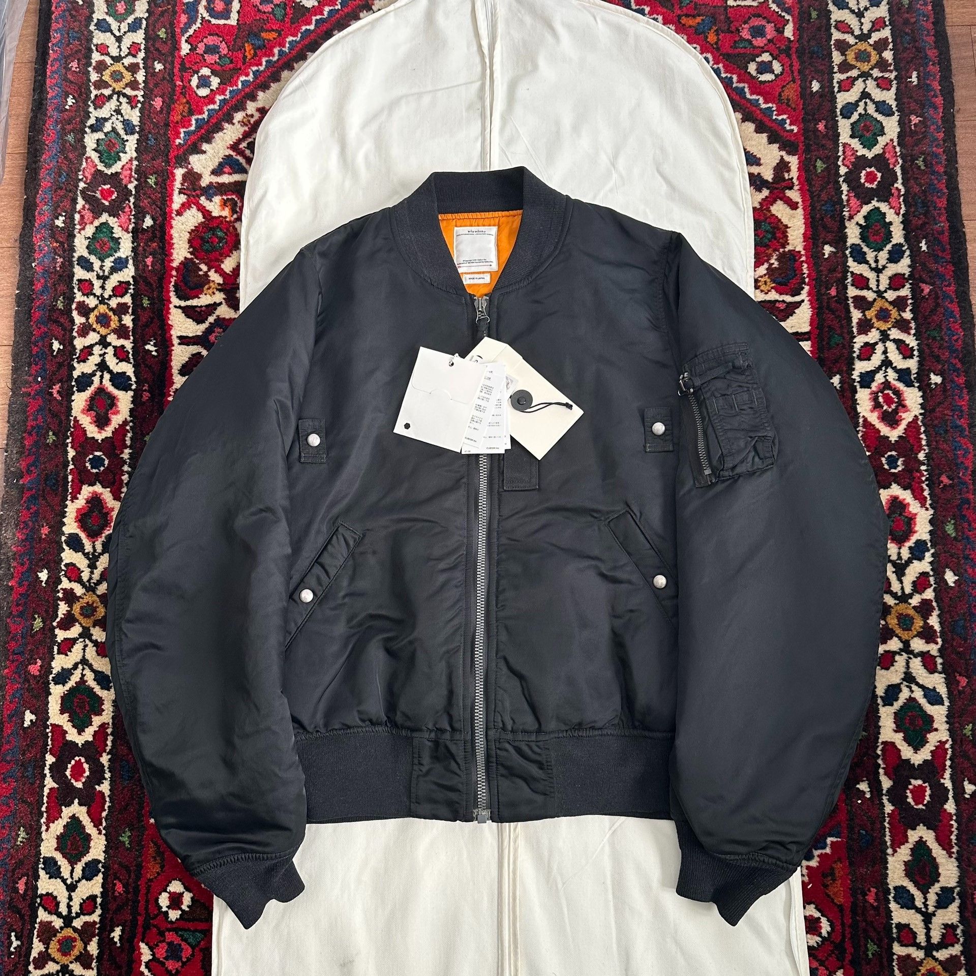 Visvim VISVIM 20AW THORSON MA1 Mud-Dyed Jacket Size US L / EU 52-54 / 3 - 1 Thumbnail