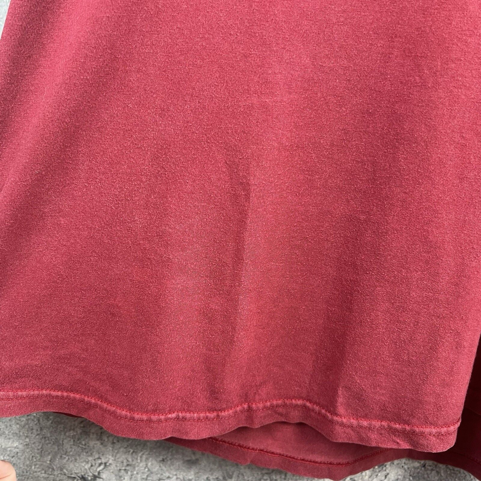 Stussy Stussy Longsleeve Men's Size L Red Cotton Big Logo Size US L / EU 52-54 / 3 - 10 Thumbnail