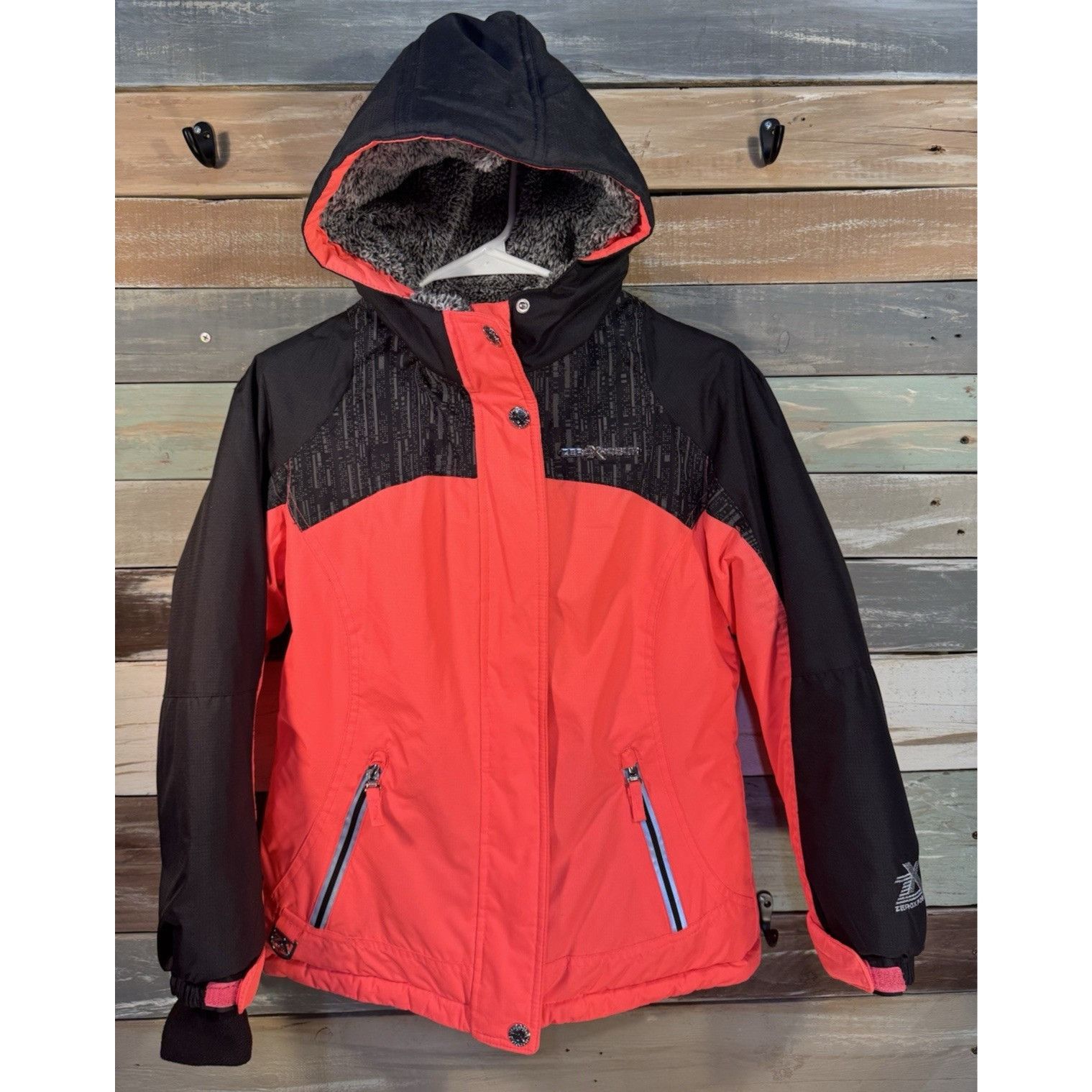 ZeroXposur Zero Xposur Kids Girls Pink Lightweight Puffy Puffer Snow Ja Size L / US 10 / IT 46 - 5 Thumbnail