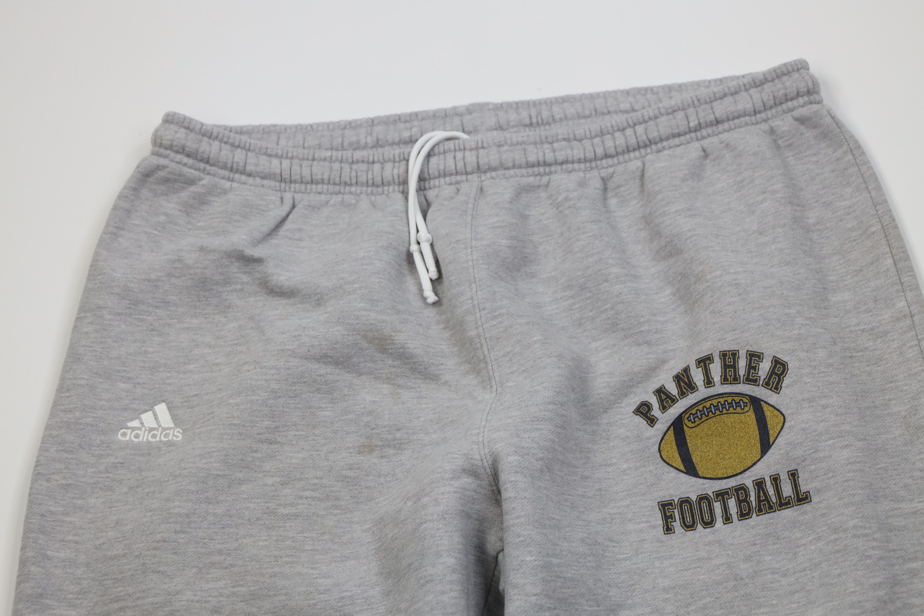 Adidas Vintage Y2K 2003 Adidas University of Pittsburgh Joggers Size US 38 / EU 54 - 2 Thumbnail