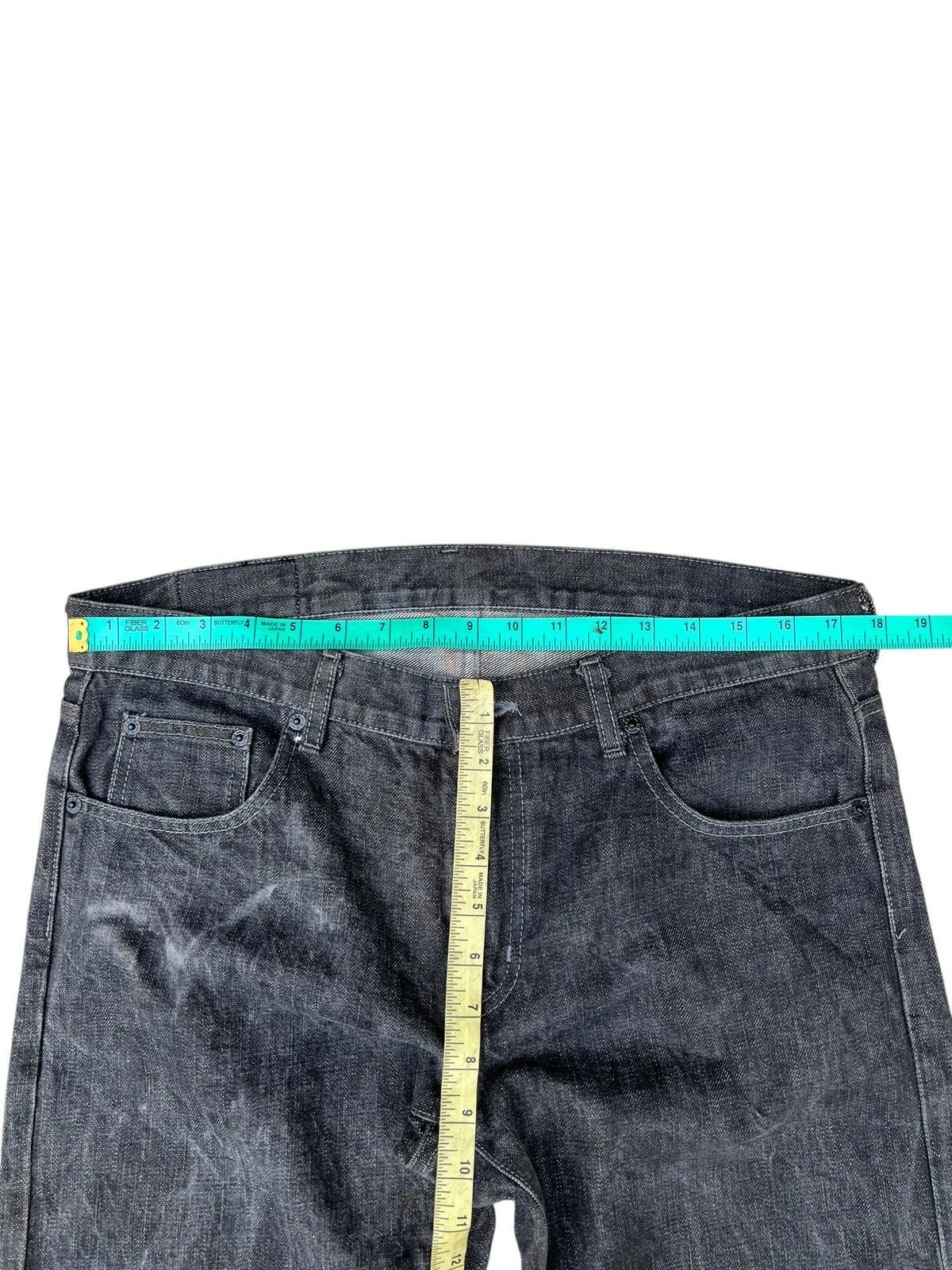 Neighborhood Vintage 2001 Neighborhood Rusty Denim Selvedge Jeans Size US 34 / EU 50 - 4 Thumbnail