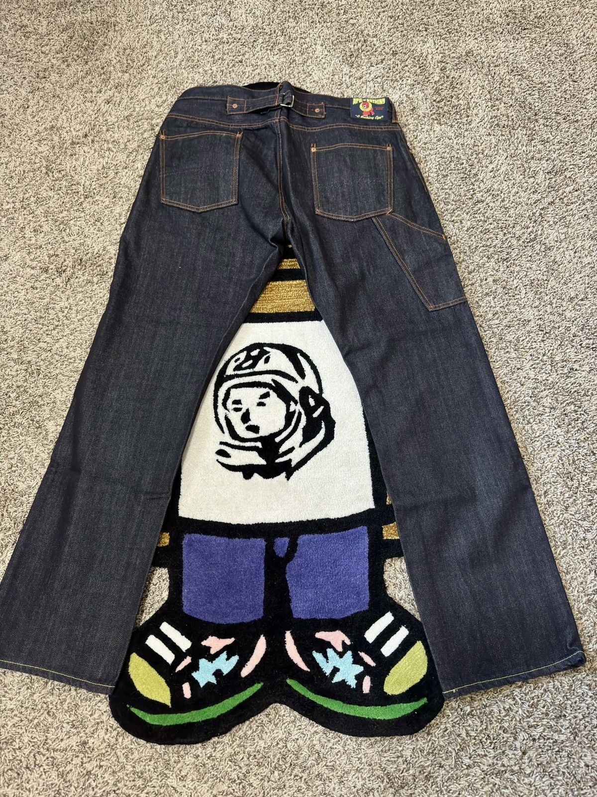 Bape Bape Selvedge Indigo Denim Size US 36 / EU 52 - 2 Thumbnail