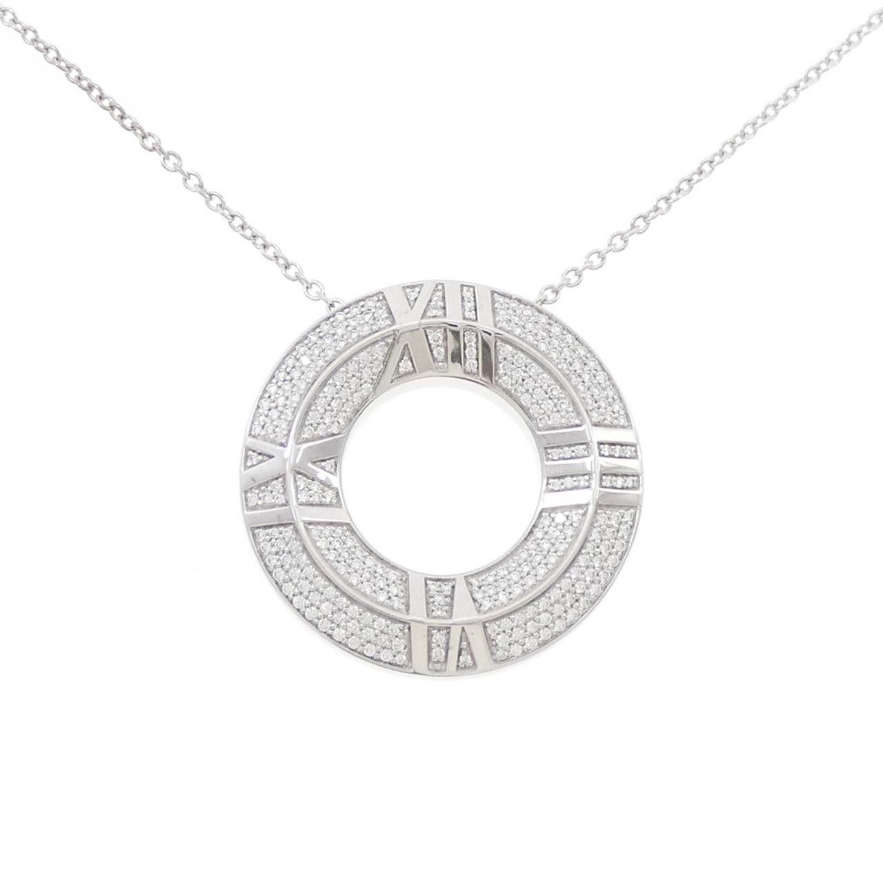 Tiffany & Co. Tiffany & Co. Tiffany Atlas X Closed Circle Au750 Necklace Metal Necklace 67757173 DUTY FREE for USA Size ONE SIZE - 1 Thumbnail