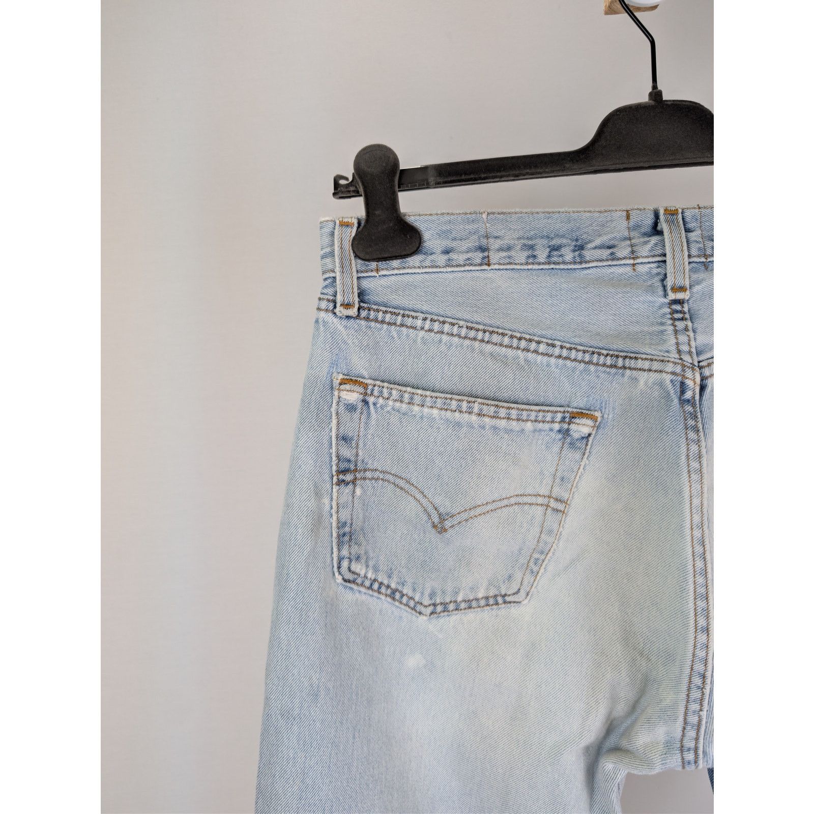 Gallery Dept. o1rshd1 Ken Ripped slim-cut jeans in a blue cotton denim Size US 32 / EU 48 - 14 Thumbnail