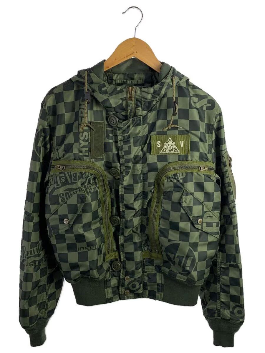 Hysteric Glamour AW18 Check Pattern Boxy Military Flight Jacket Size US M / EU 48-50 / 2 - 1 Thumbnail