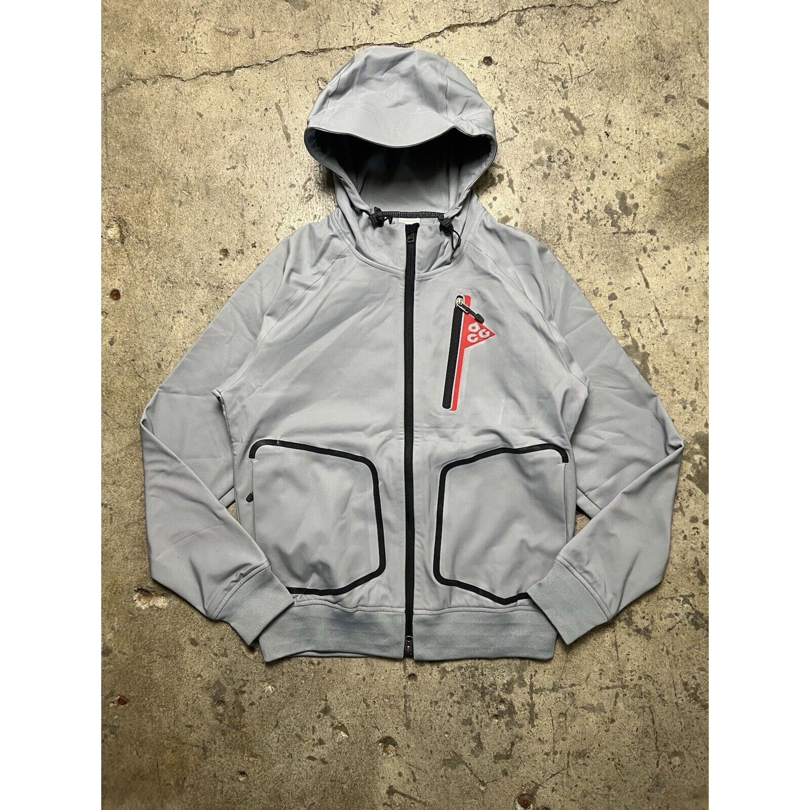 2008 Vintage Nike ACG Softshell Taped Jacket Size M