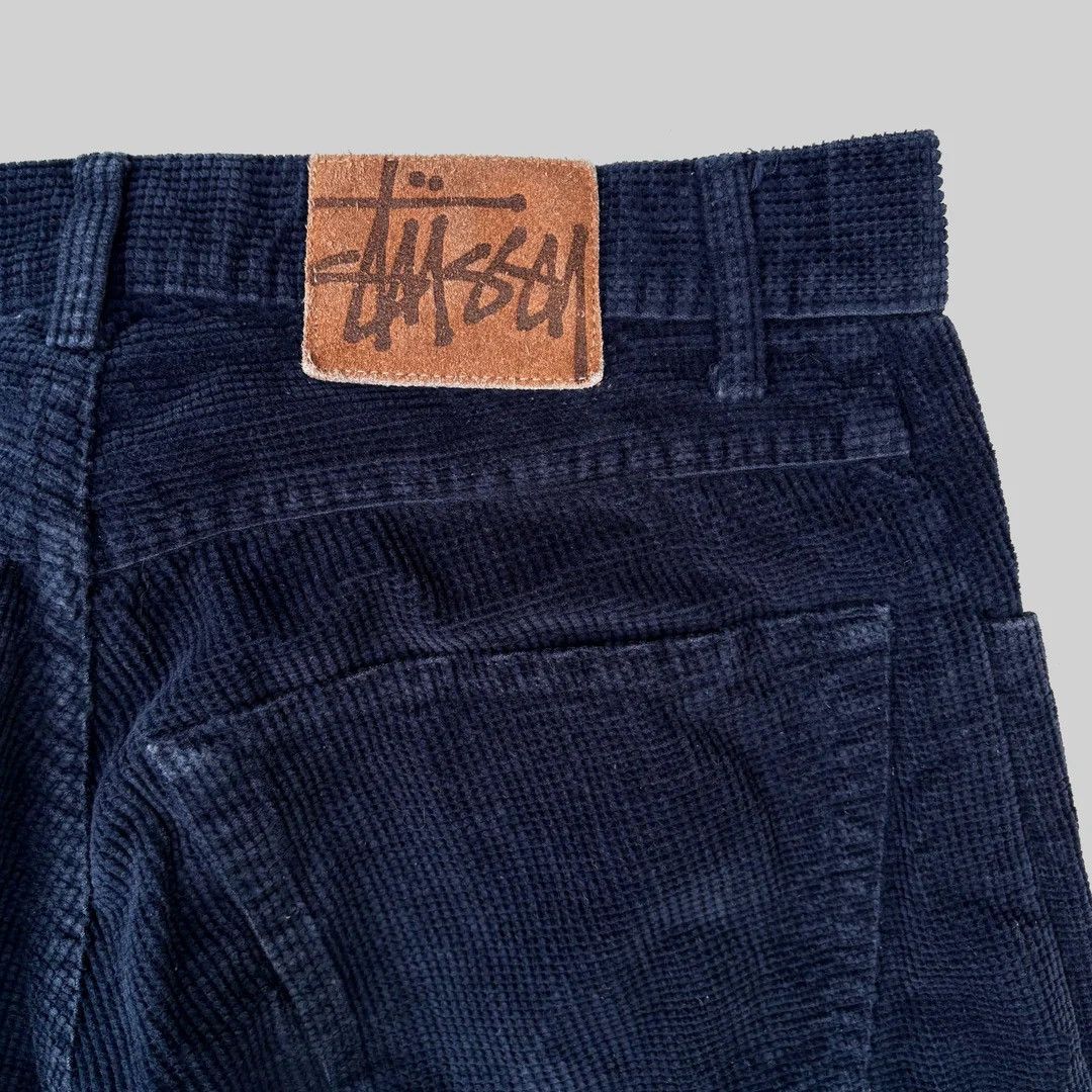 Stussy Stussy 1990 90s Vintage W32 USA Made Corduroy Pants Trousers Size US 32 / EU 48 - 5 Thumbnail