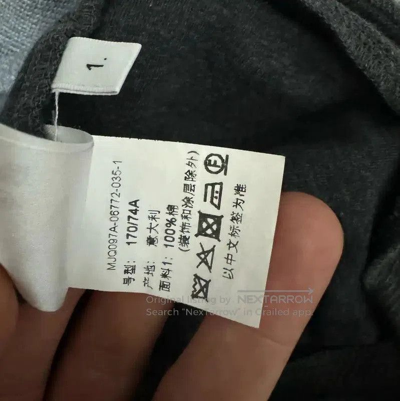Thom Browne Thom Browne Gray Cotton Embroidered Casual Pants . Size US 26 / EU 42 - 5 Thumbnail