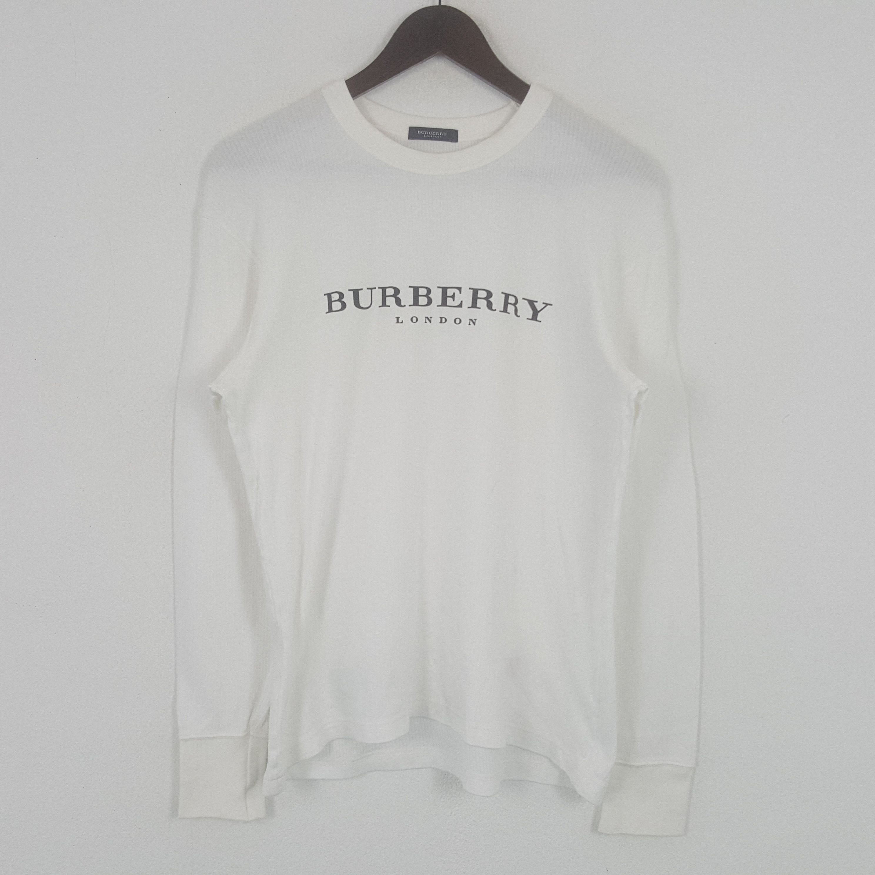 Burberry × Japanese Brand Vintage Burberry Spell Out Custom Long
