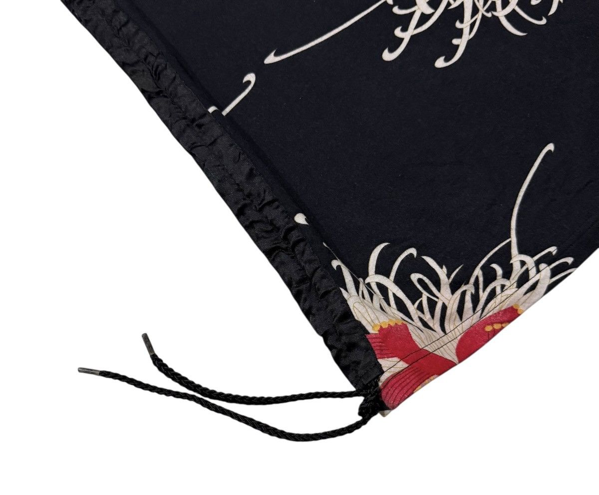 Evisu Vintage Evisu Donna Drawstring Maxi Skirt Pants Size 28" / US 6 / IT 42 - 6 Thumbnail