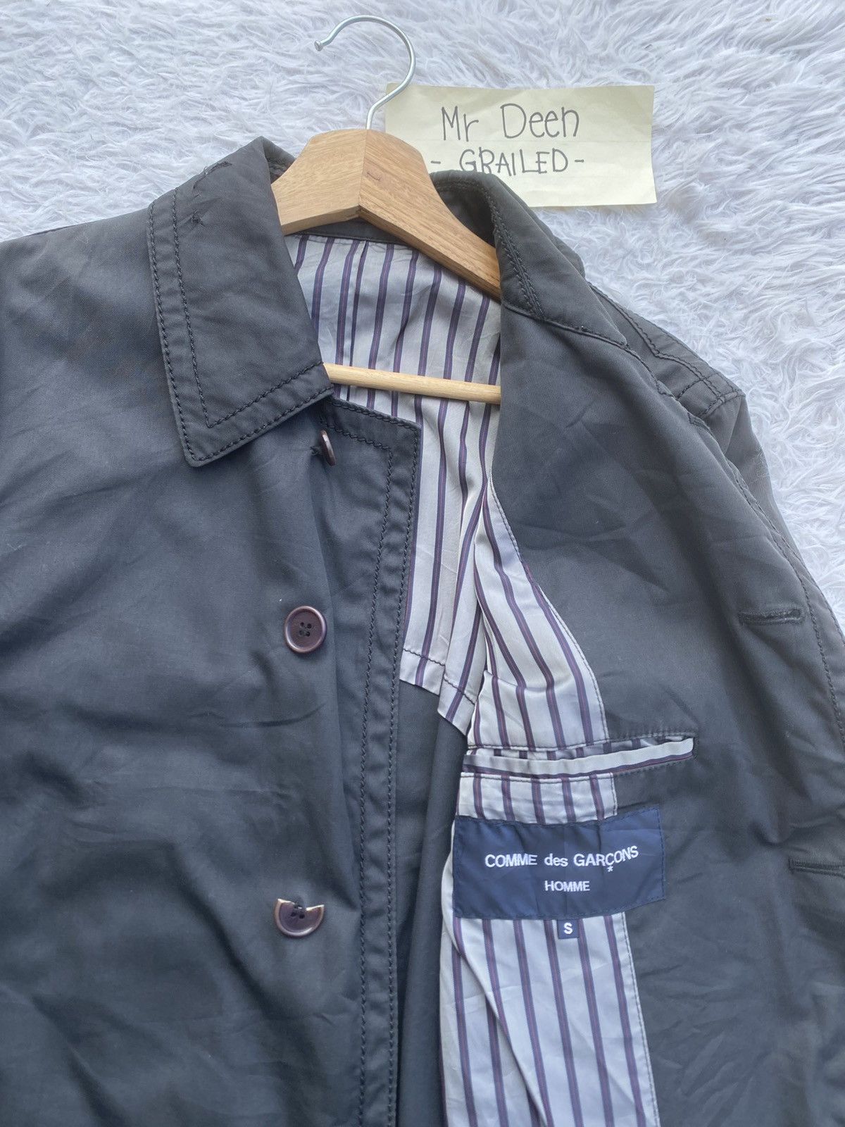 Comme des Garcons Rare Vintage CDG Comme Des Garcons Long Jacket Size US L / EU 52-54 / 3 - 9 Thumbnail