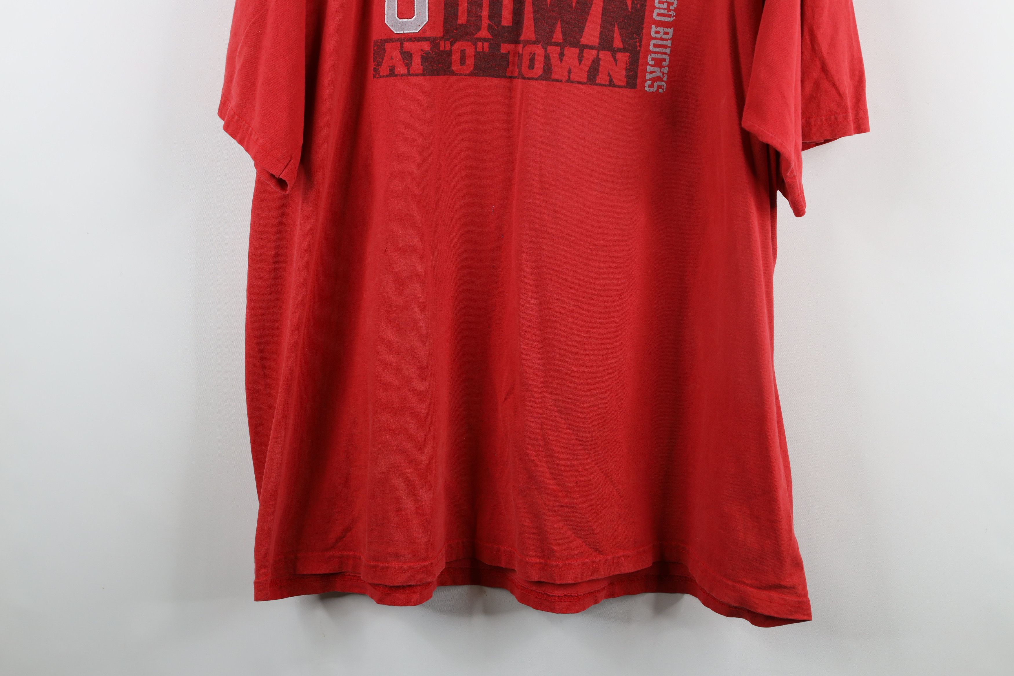 Nike × Vintage Vintage Y2K 2002 Nike Ohio State vs Michigan T-Shirt Size US XL / EU 56 / 4 - 3 Thumbnail