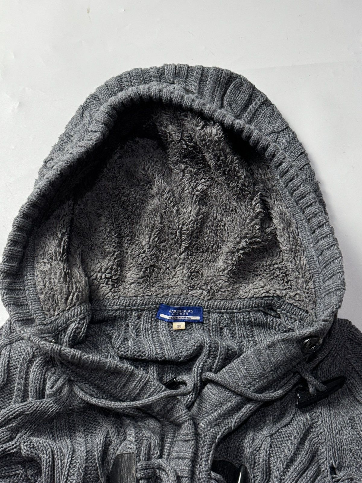 Burberry Burberry Cable Hoodie Knit Size M / US 6-8 / IT 42-44 - 4 Thumbnail