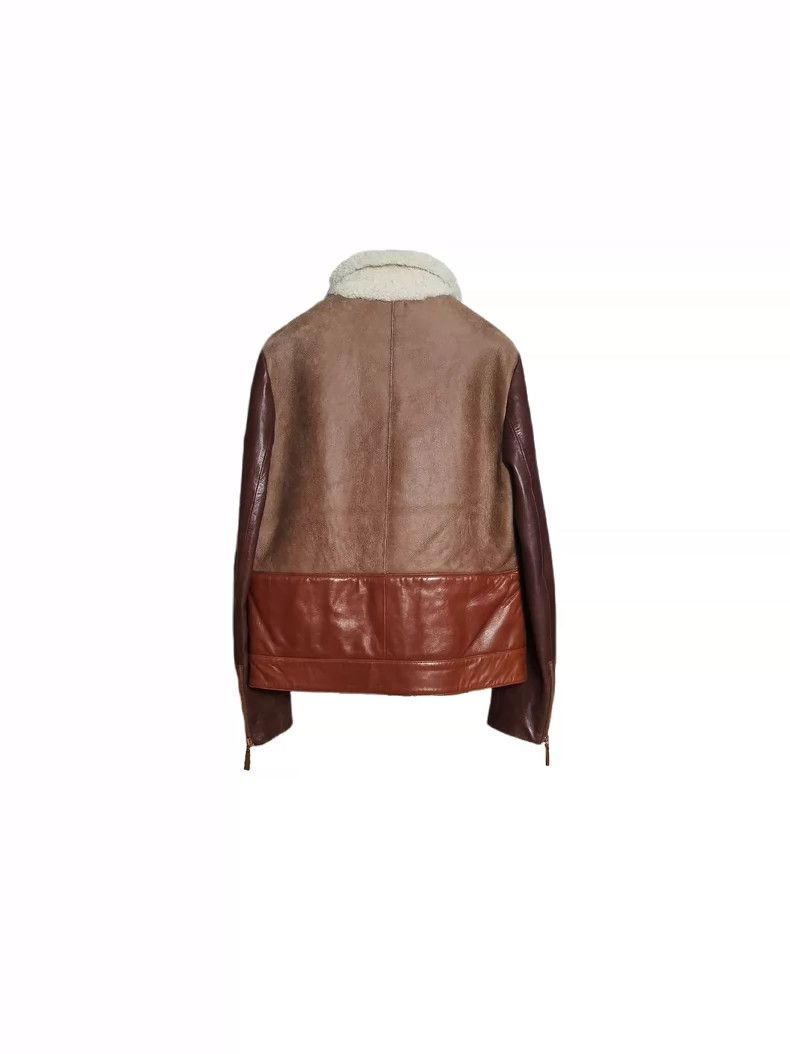Givenchy Givenchy Poster Style Fur and Leather Patchwork Jacket 2506 Size US L / EU 52-54 / 3 - 5 Thumbnail