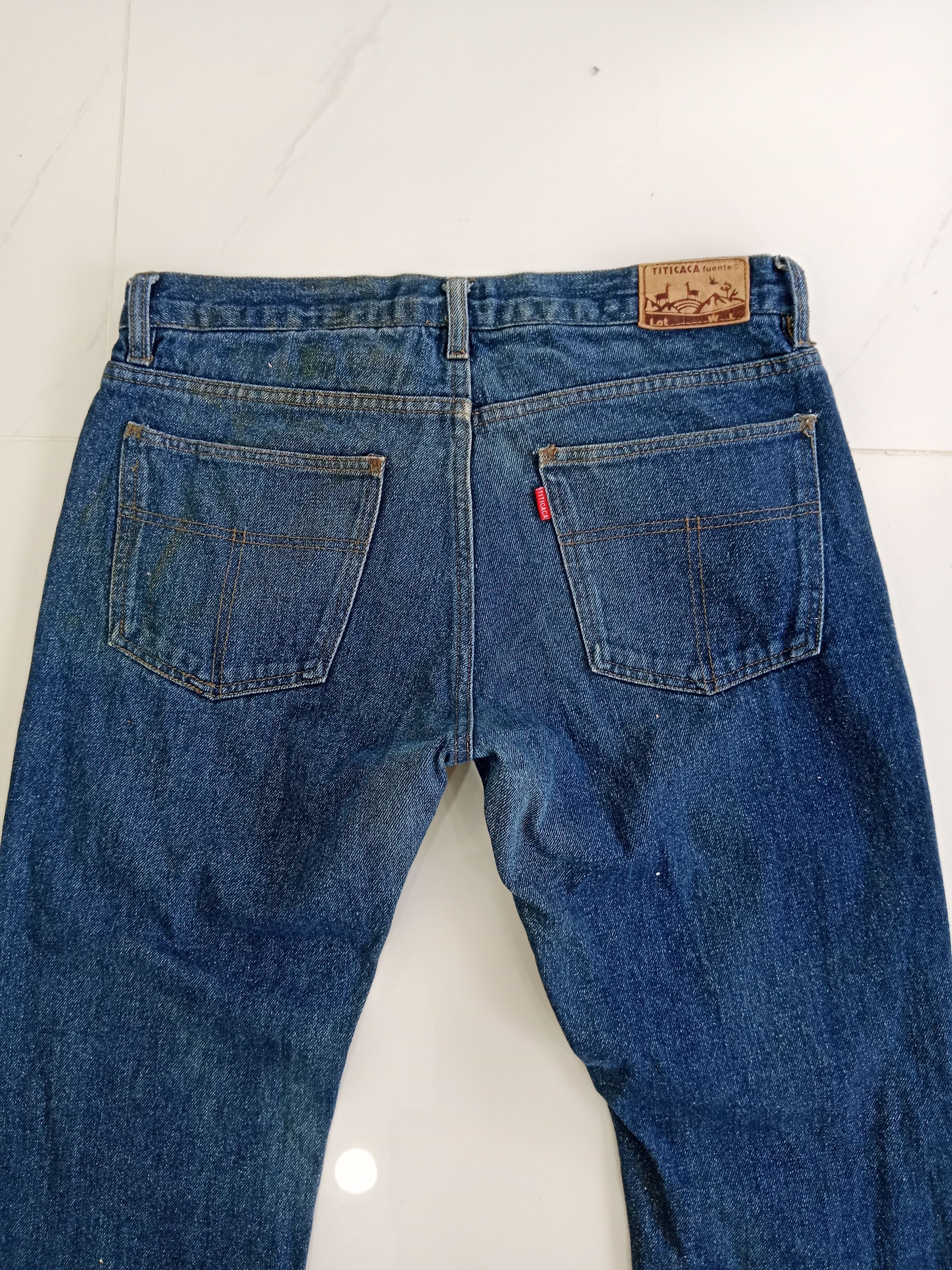 Japanese Brand × Vintage Titicaca Fuente Denim Navajo Print Japanese Brand Size US 34 / EU 50 - 9 Thumbnail