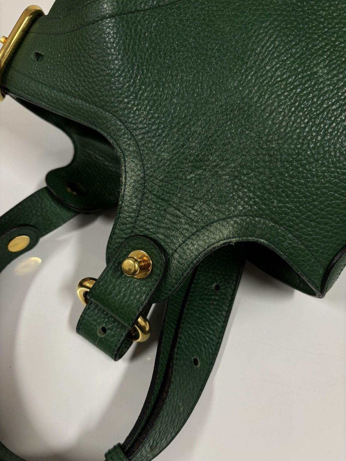 Delvaux RARE 1997 Souverain Leather Gold Hardware Shoulder Hand Bag Size ONE SIZE - 25 Thumbnail