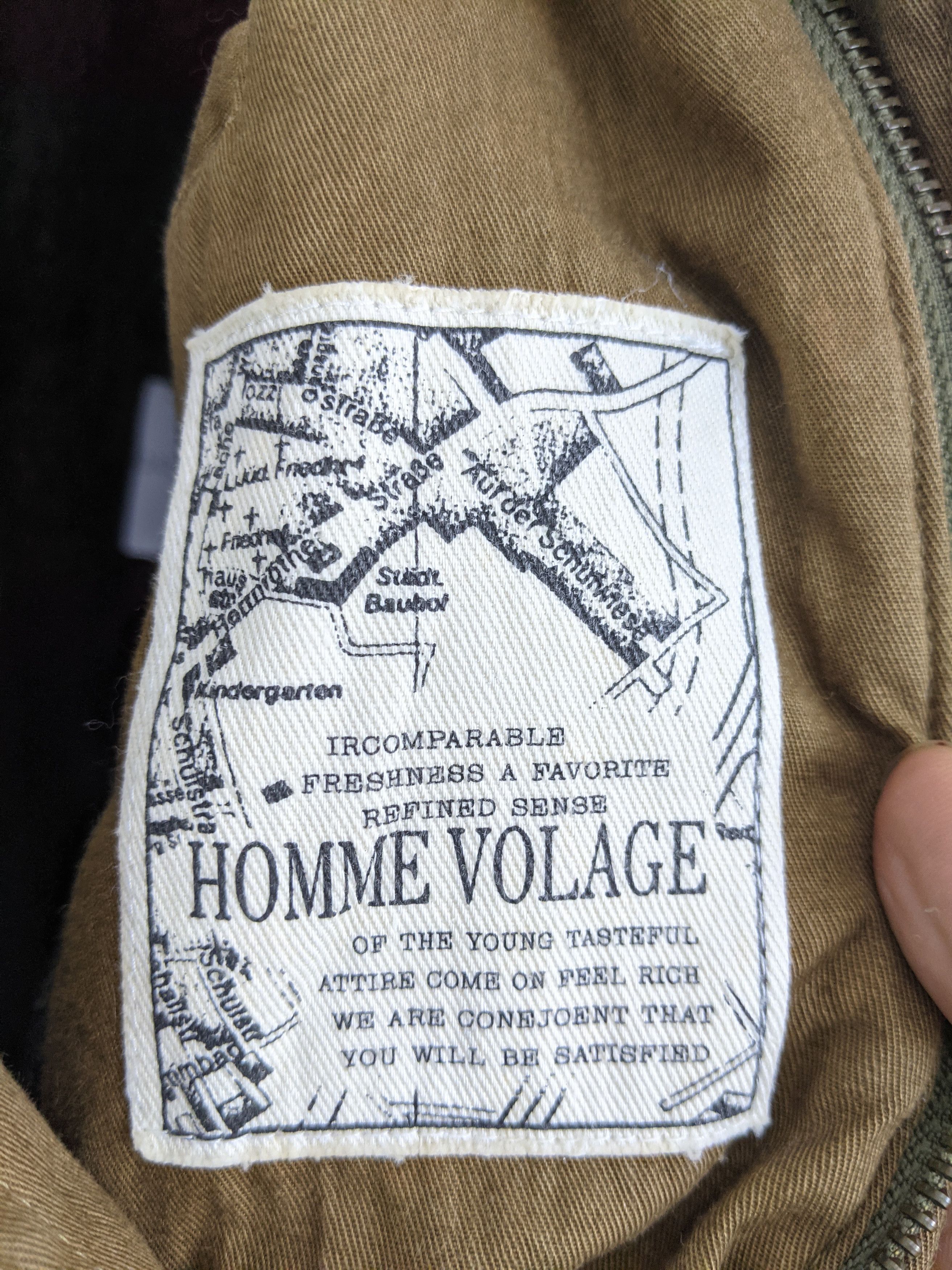 Japanese Brand × Vintage Vintage Japanese Brand Avant Garde Bomber Jacket Size US M / EU 48-50 / 2 - 5 Thumbnail