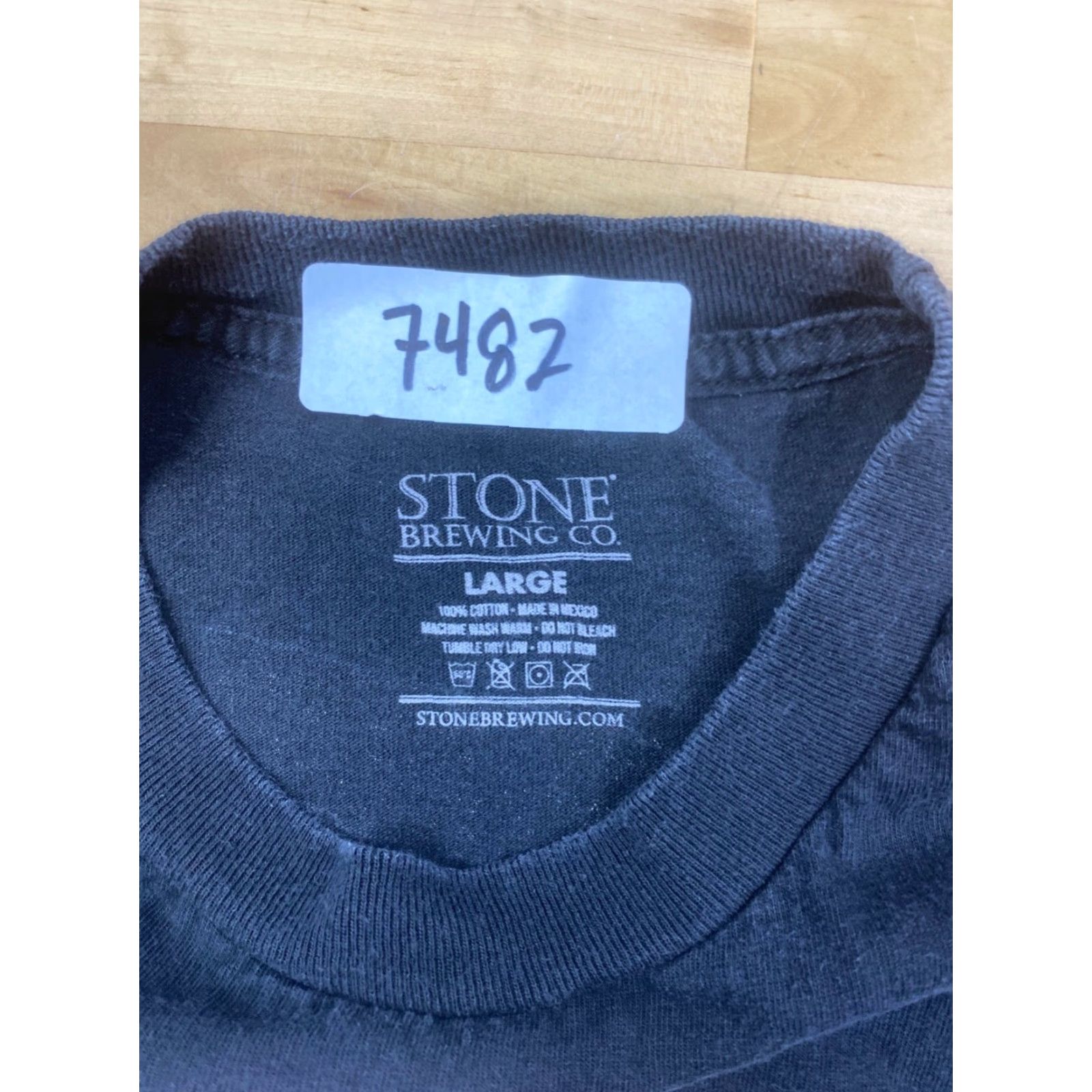 Doublet Stone Brewing T-Shirt Mens L Black Beer 2013 Double Bastard Ale Shirt Size US L / EU 52-54 / 3 - 3 Thumbnail