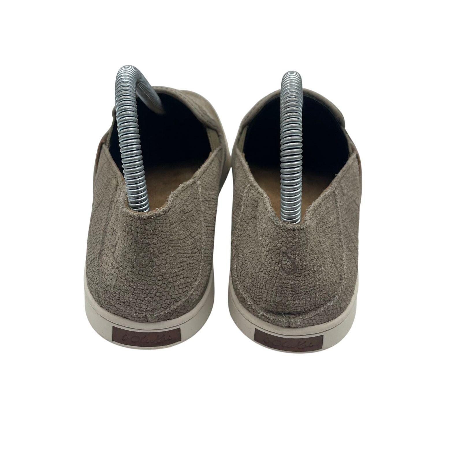 Olukai Olukai Pehuea Slip On Loafers Clay Brown Leather Womens 7.5 Size US 7.5 / IT 37.5 - 4 Thumbnail