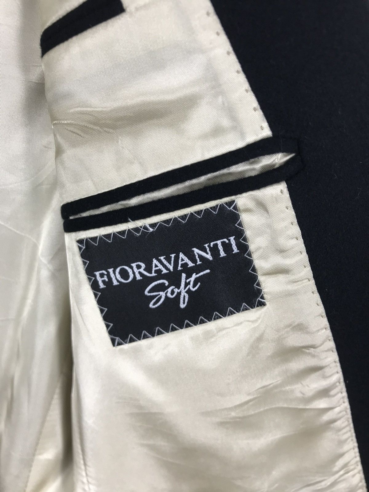 Designer × Vintage ⚡️Vintage Fioravanti Soft Cashmere Single Breast Coat Blazer Size 46R - 9 Thumbnail