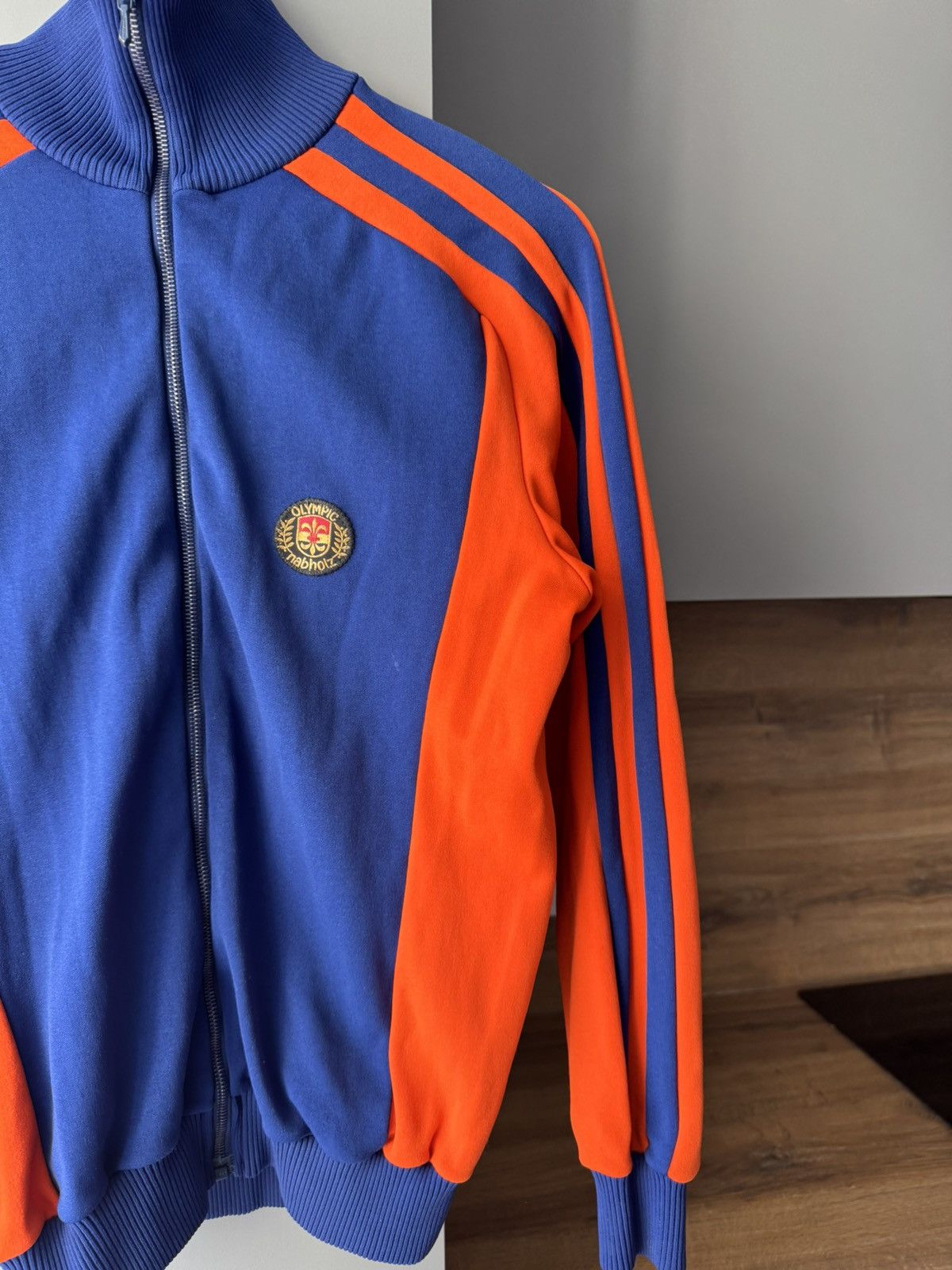 Vintage Olympic Nabholz Vintage Track Jacket Zip Riri Retro VeryRare Size US M / EU 48-50 / 2 - 3 Thumbnail