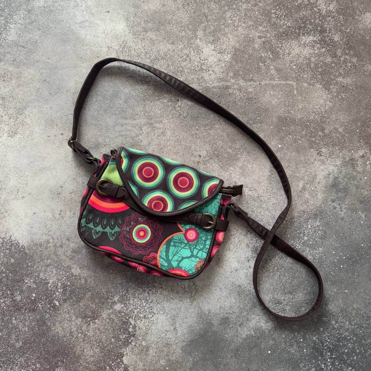 Vintage Desigual crossbody shoulder bag hotsell