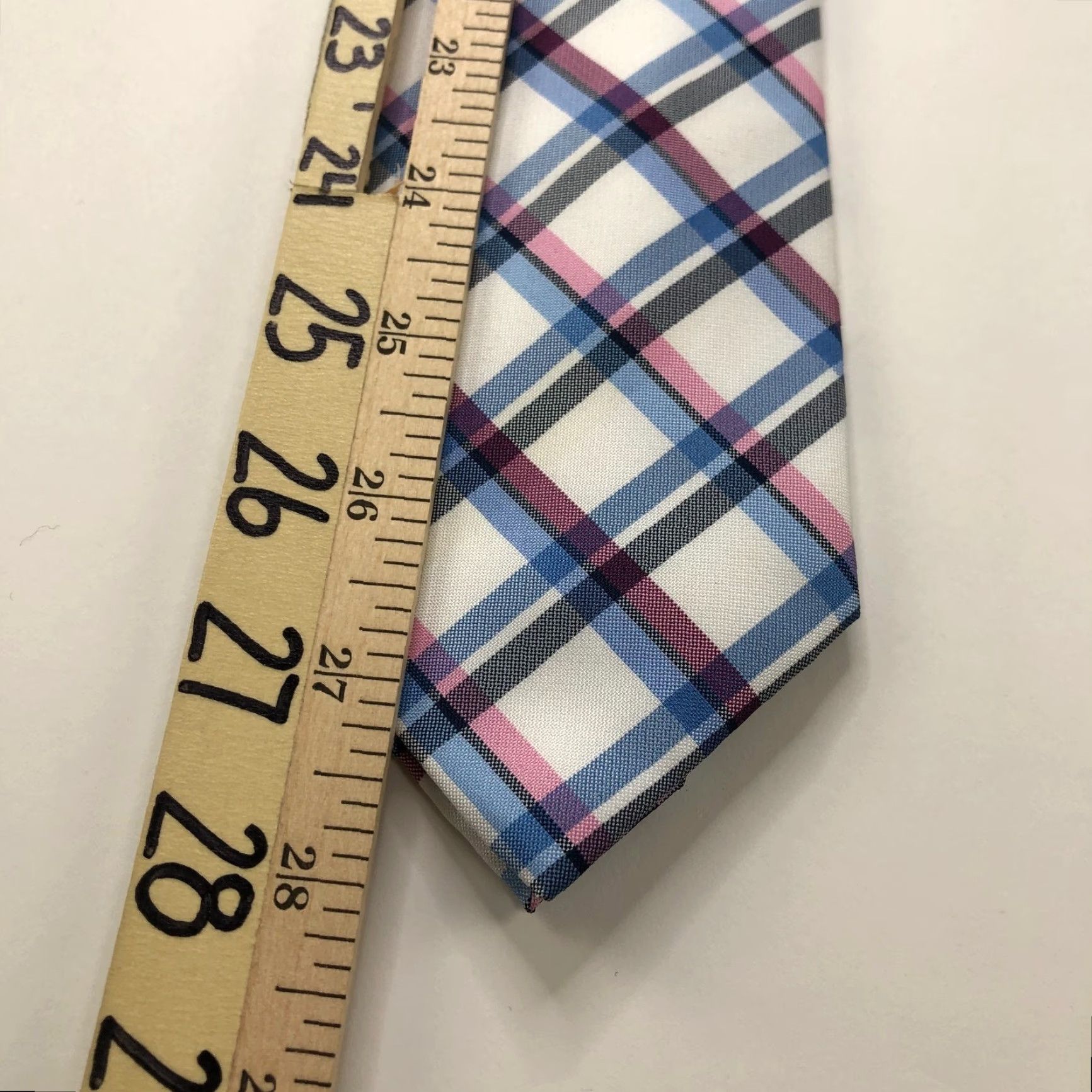 Nautica VINTAGE Nautica Tie Geometric 3-in/56-in Men’s Polyester Neck Tie Blue 100% Polyester Classic Length 57"-60" Adjustable Mens Size ONE SIZE - 3 Thumbnail