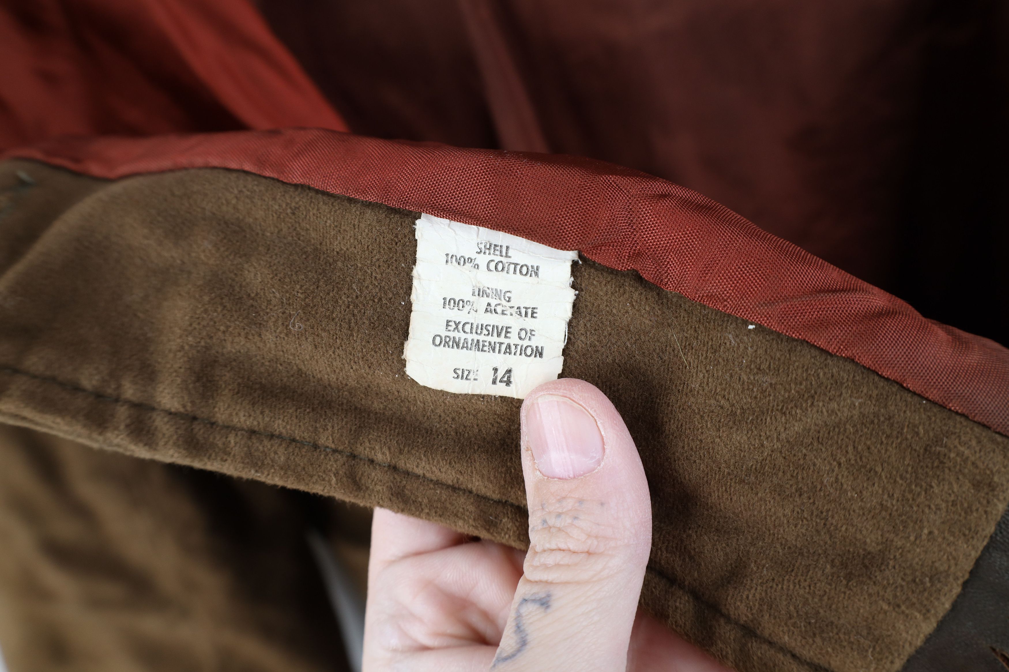 Vintage Vintage 60s 70s Western Fringed Button Jacket Brown USA Size XL / US 12-14 / IT 48-50 - 11 Thumbnail