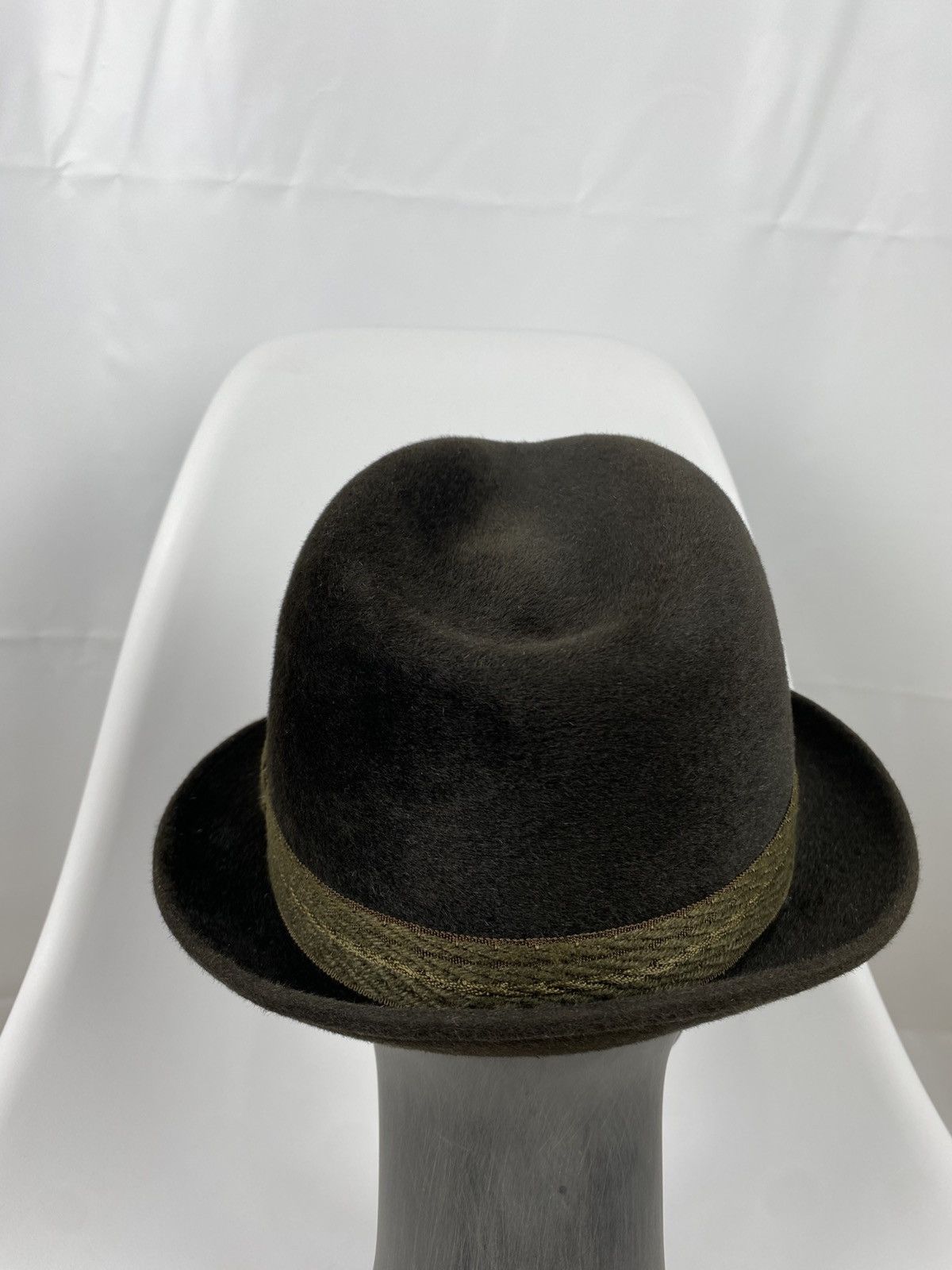 Other Dunn&Co Wool Fedora Hat Size 58 7 1/8 Great Britain Size ONE SIZE - 4 Thumbnail