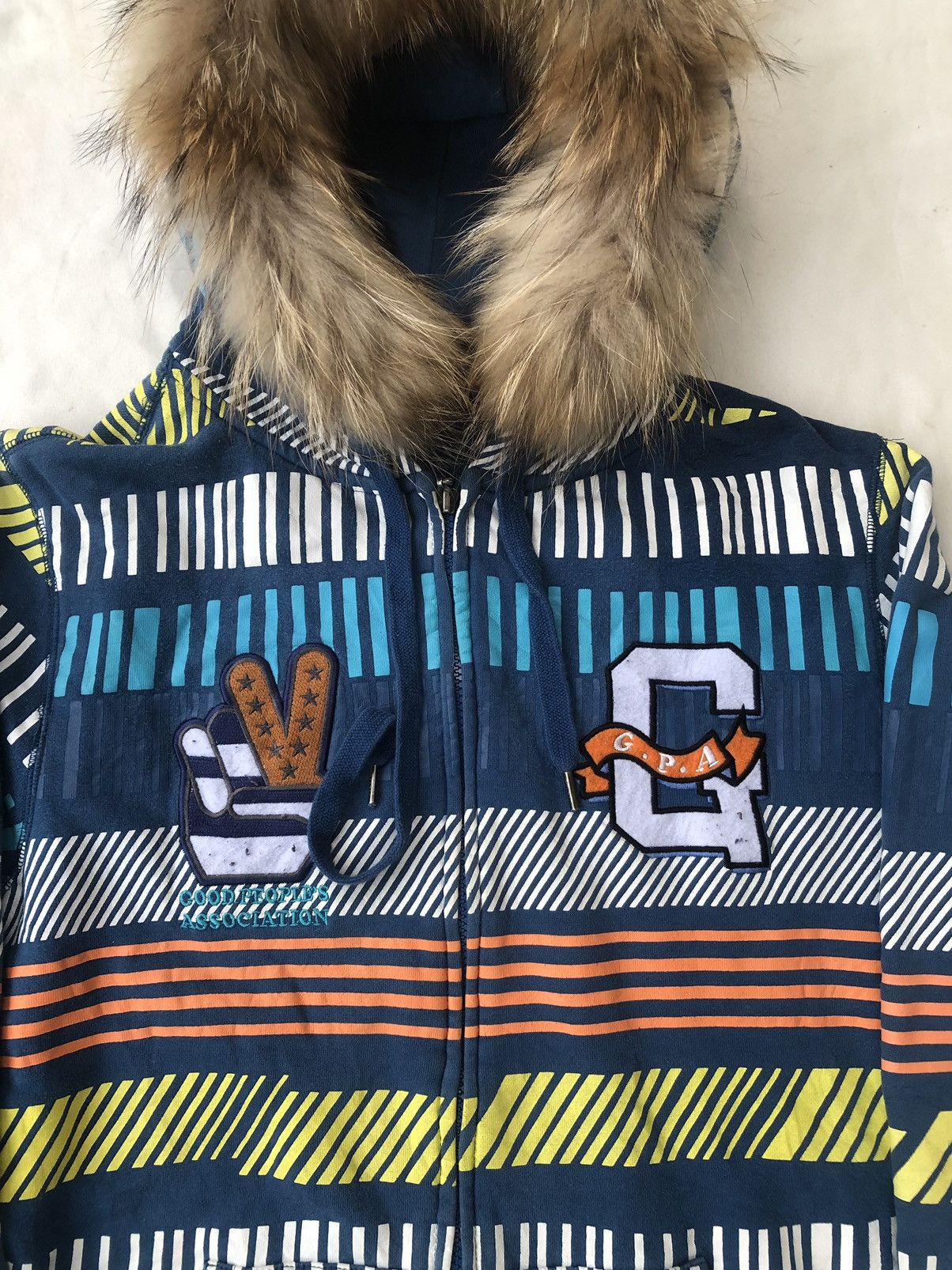 If Six Was Nine Japanese GPA Patchwork Zipp Fur Hoodie Ifsixwasnine Style Size US L / EU 52-54 / 3 - 7 Thumbnail